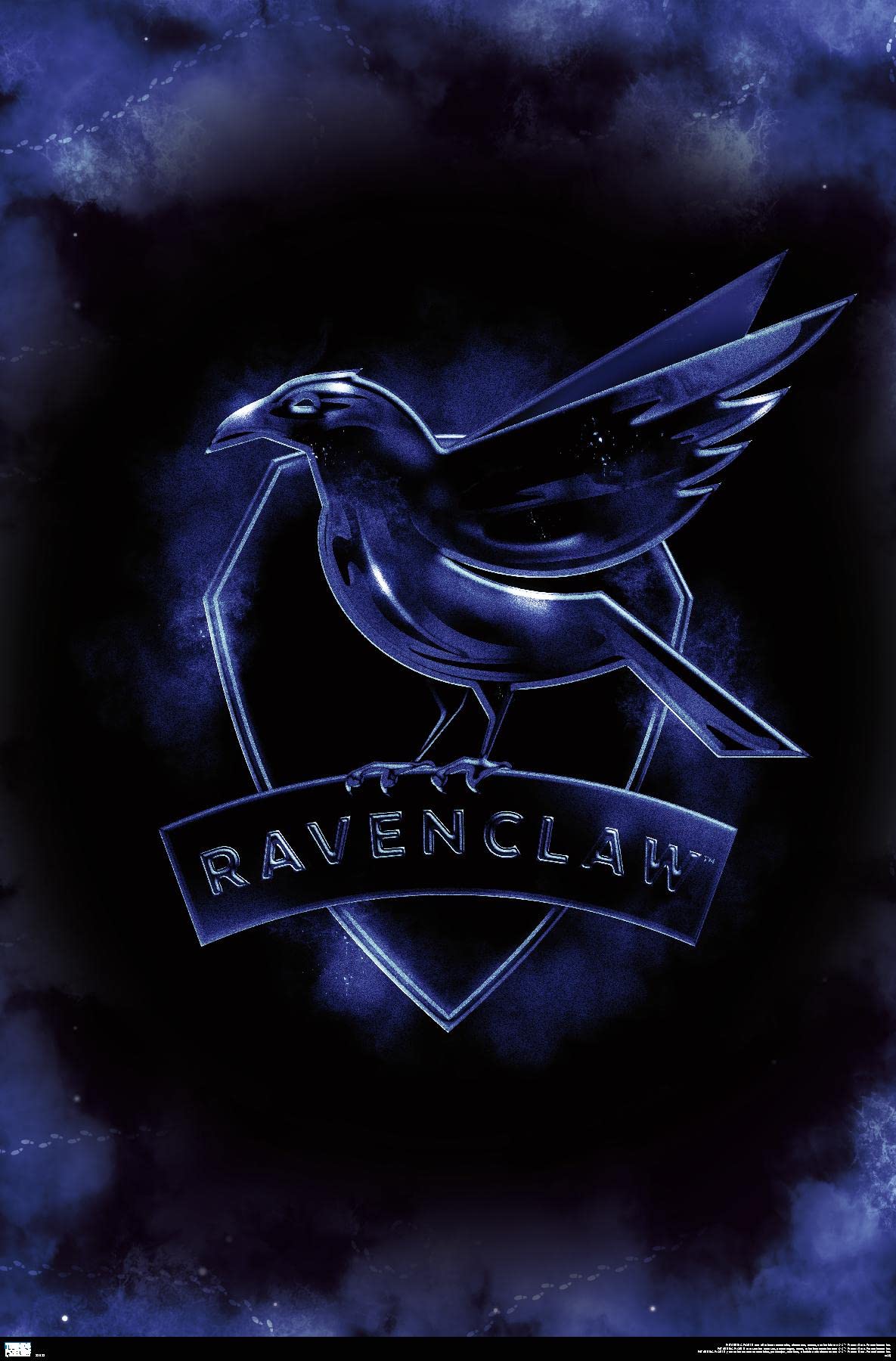 1185x1800 Trends International Harry Potter Crest Magic Wall Poster, 22.375 x Premium Unframed Version : Everything Else