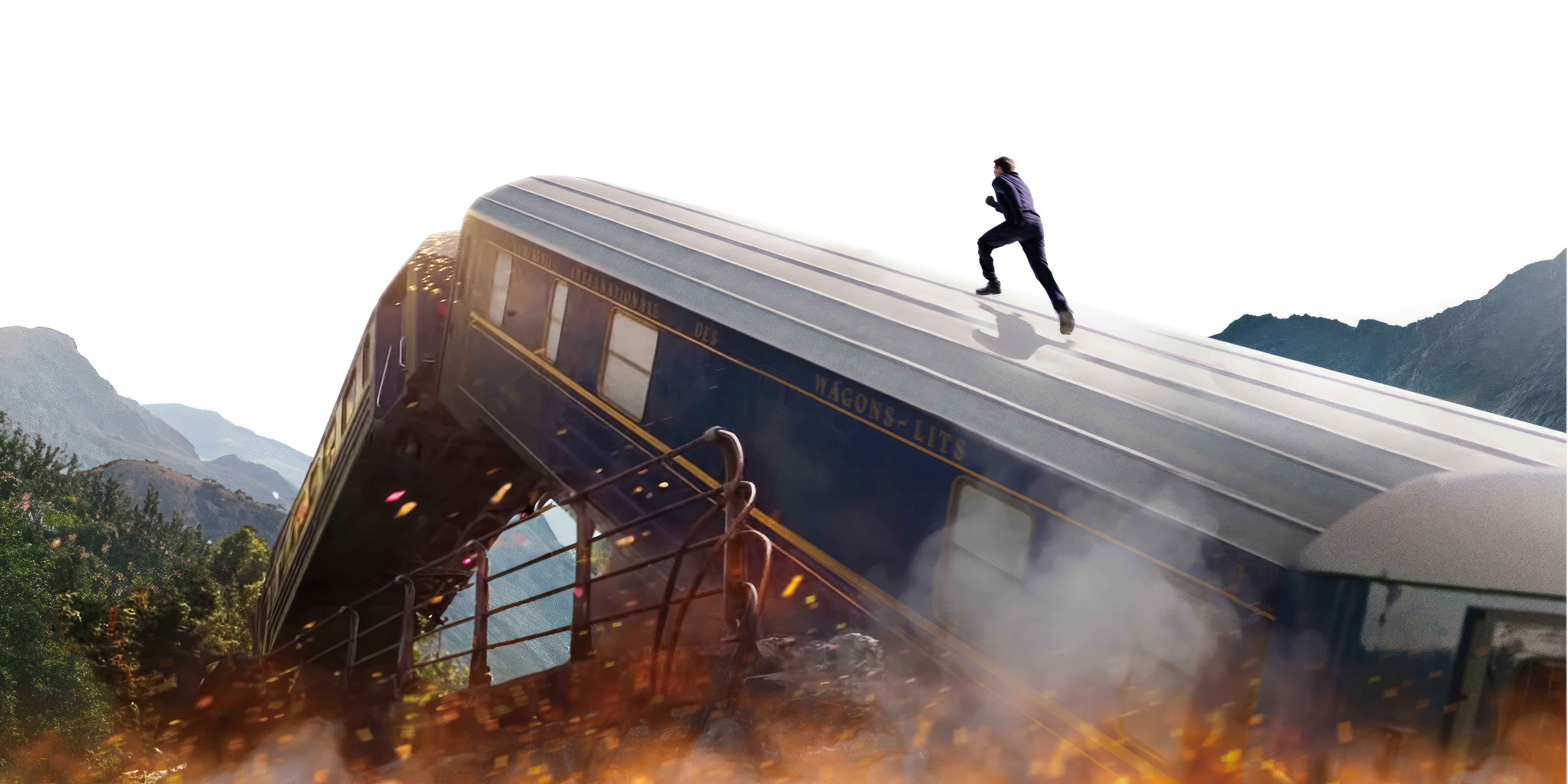 5120x2560 Mission Impossible Dead Reckoning Part One Train Crash, HD Movies, 4k Wallpaper, Image, Background, Photo and Picture