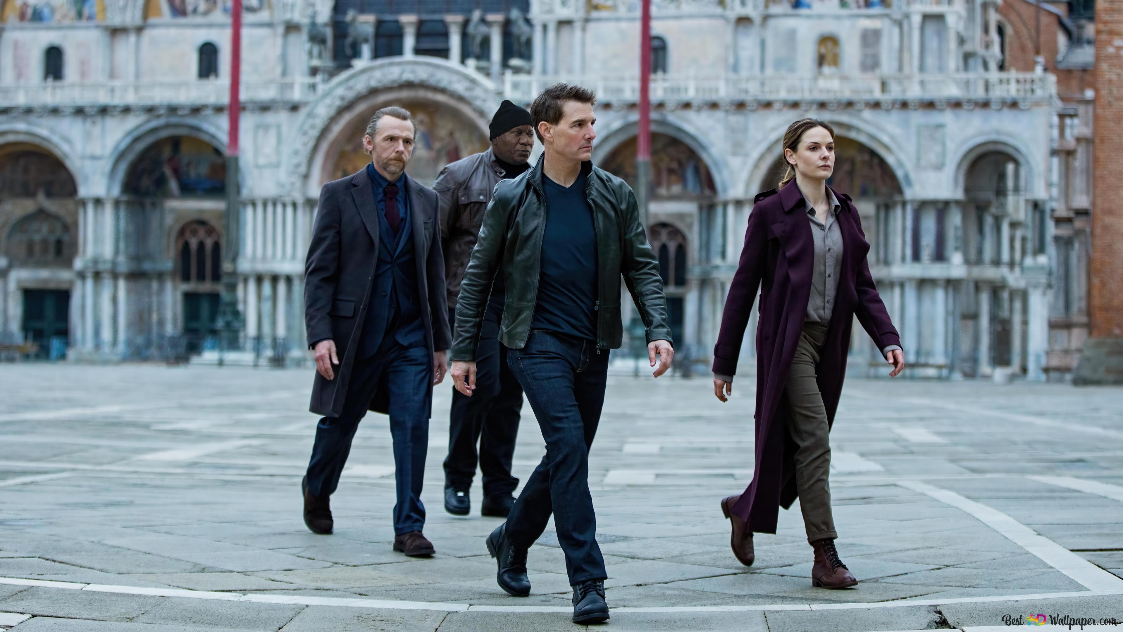 3840x2160 Mission: Impossible Dead Reckoning Part One cast 4K wallpaper download