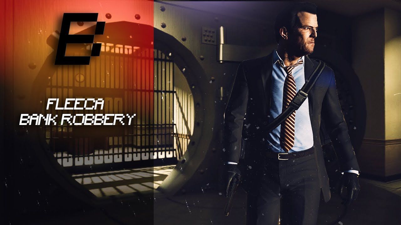 1280x720 QBCore Fleeca Bank Robbery. Bank Robbery With Criminal Hub