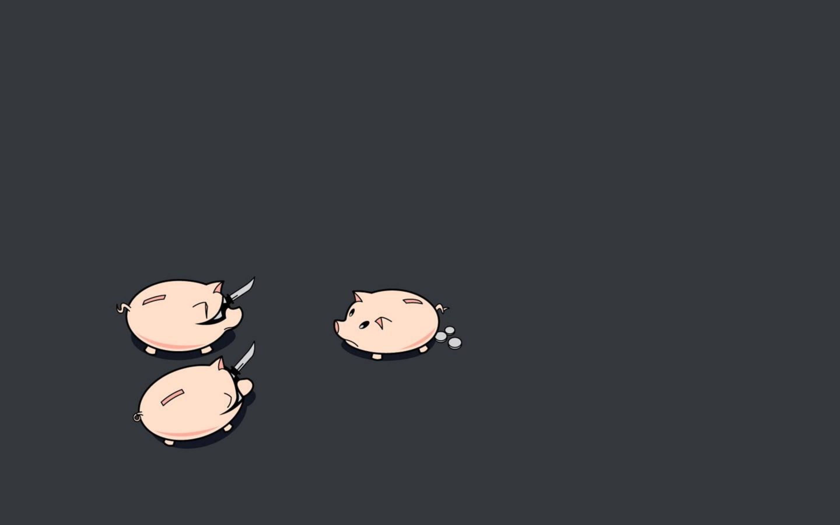 2880x1800 Download Piggy Bank Robbery Wallpaper