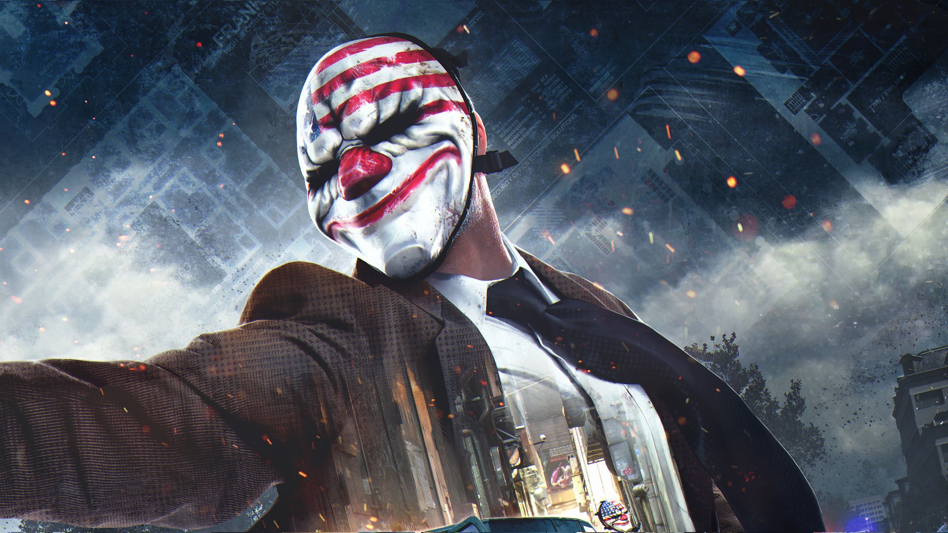 3200x1800 Dallas (Payday) HD Wallpaper and Background