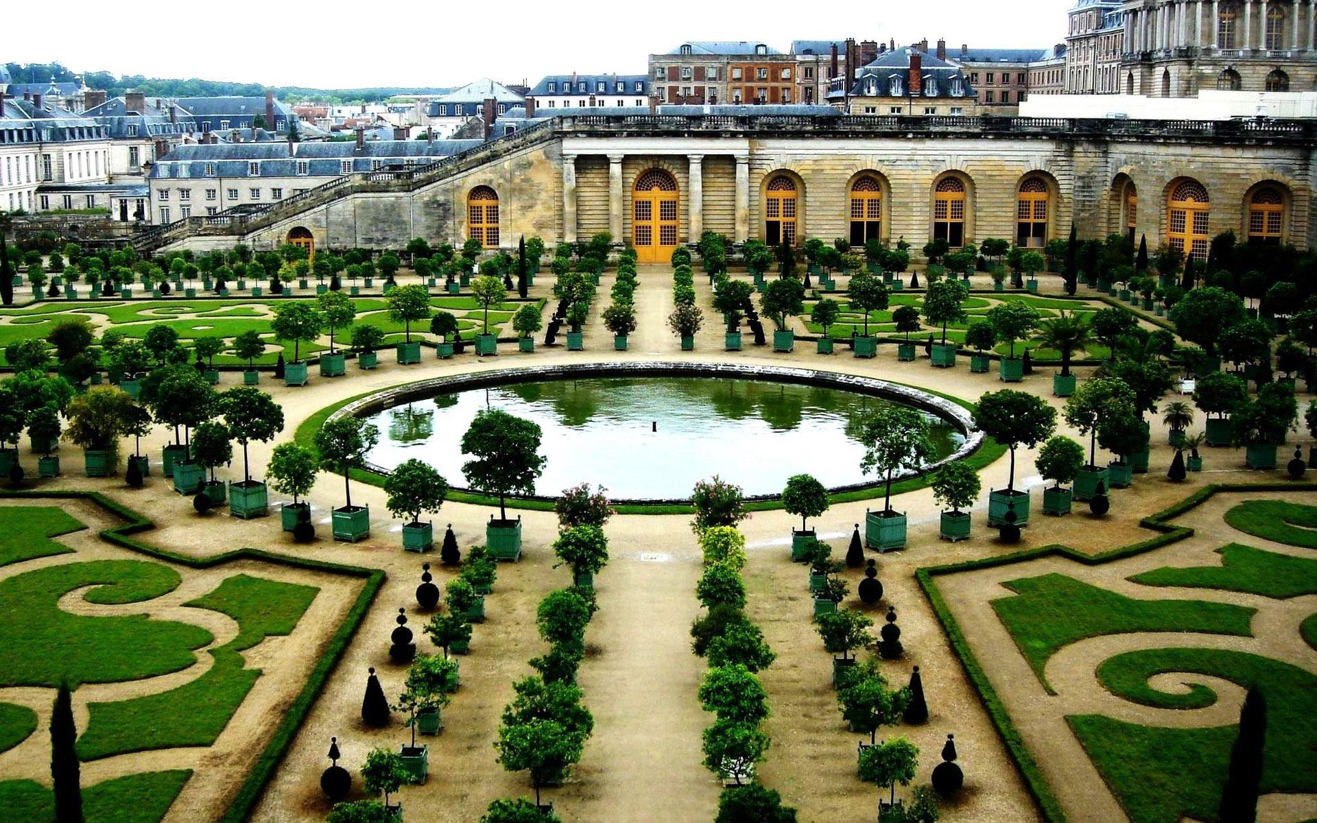 1920x1200 French Architecture Garden HD Wallpaper. HD Latest Wallpaper