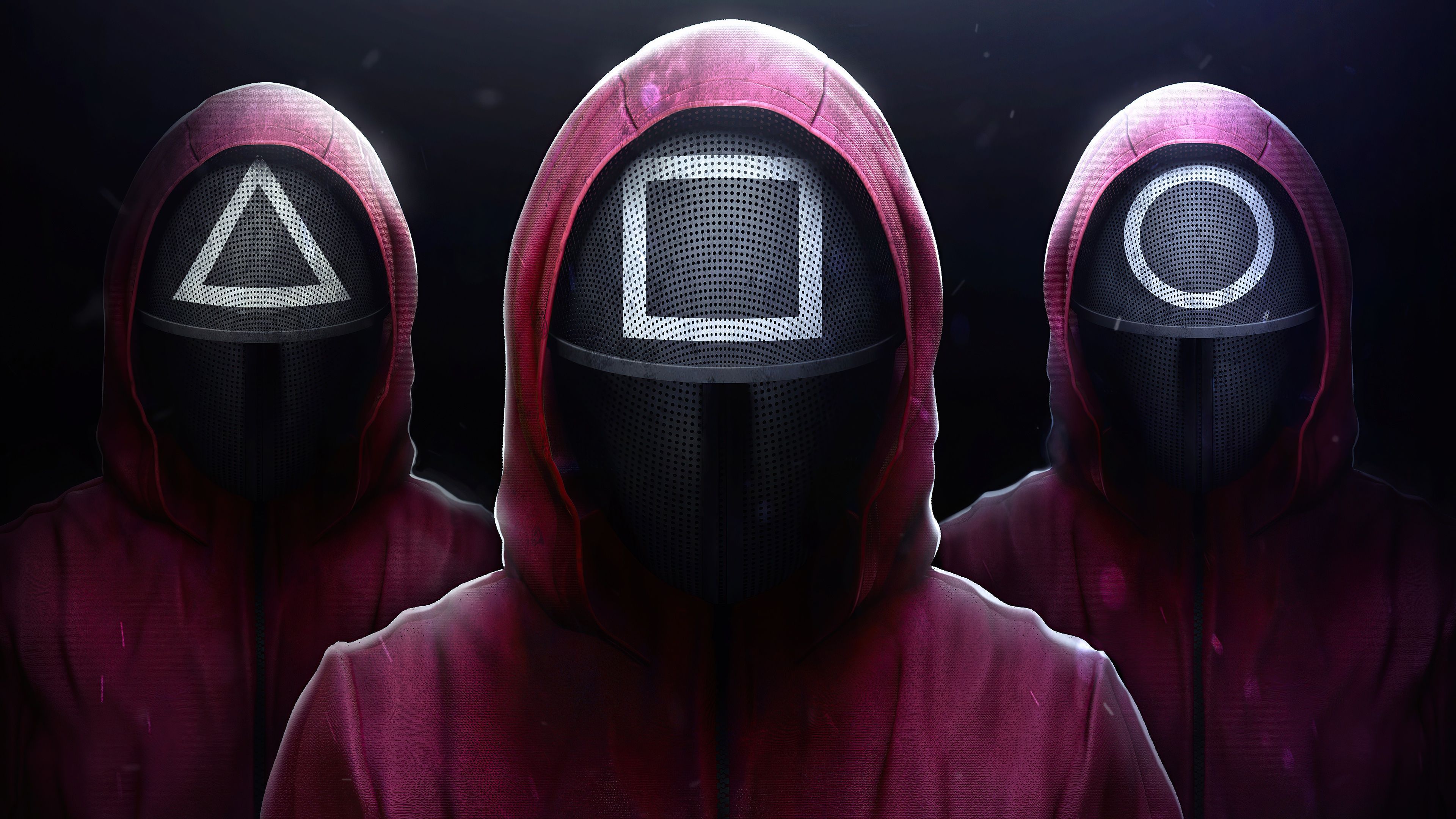 3840x2160 Squid Game HD Wallpaper and Background