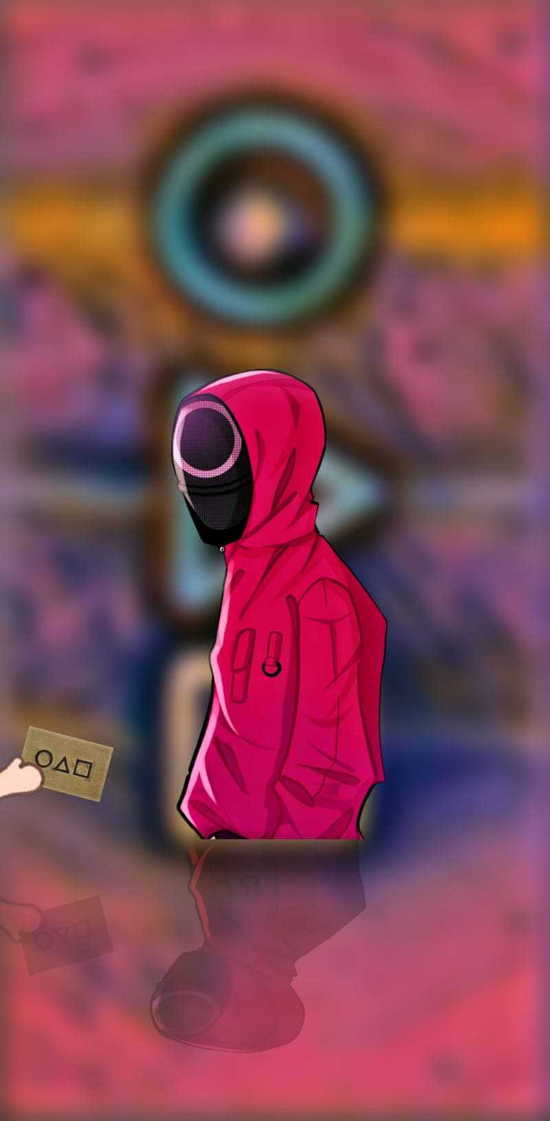 800x1631 Squid Game Wallpaper