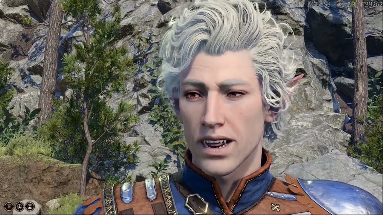 1280x720 Astarion. Not knowing he is a vampire. Baldur's Gate 3
