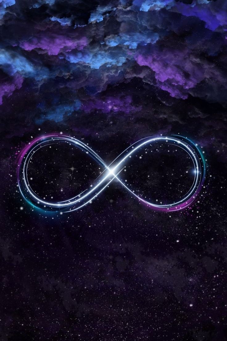 736x1104 Infinity Sign Aesthetic Wallpaper