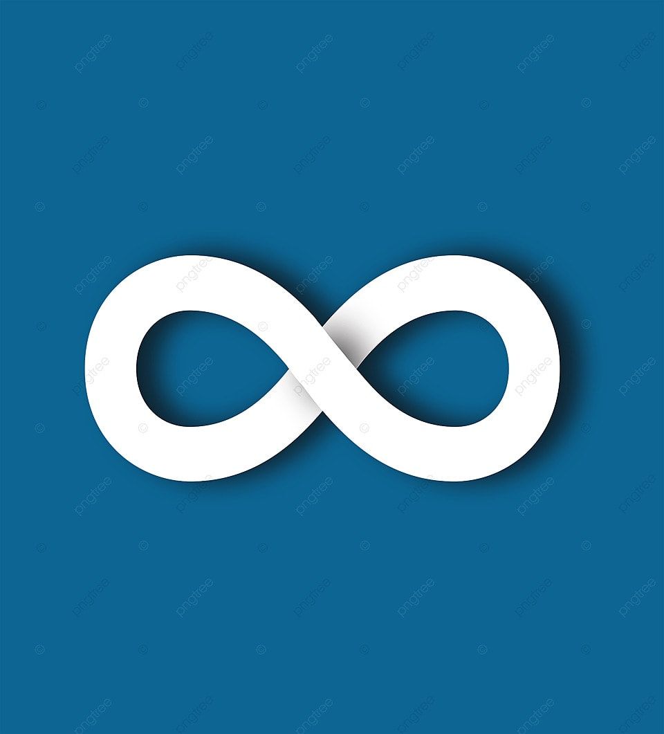 960x1061 Infinity Icon Background, Eight, Vector, Round Background Image And Wallpaper for Free Download