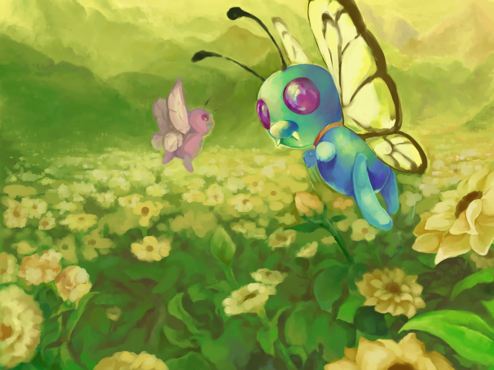 Butterfree Wallpapers - Top Free Butterfree Backgrounds - WallpaperAccess