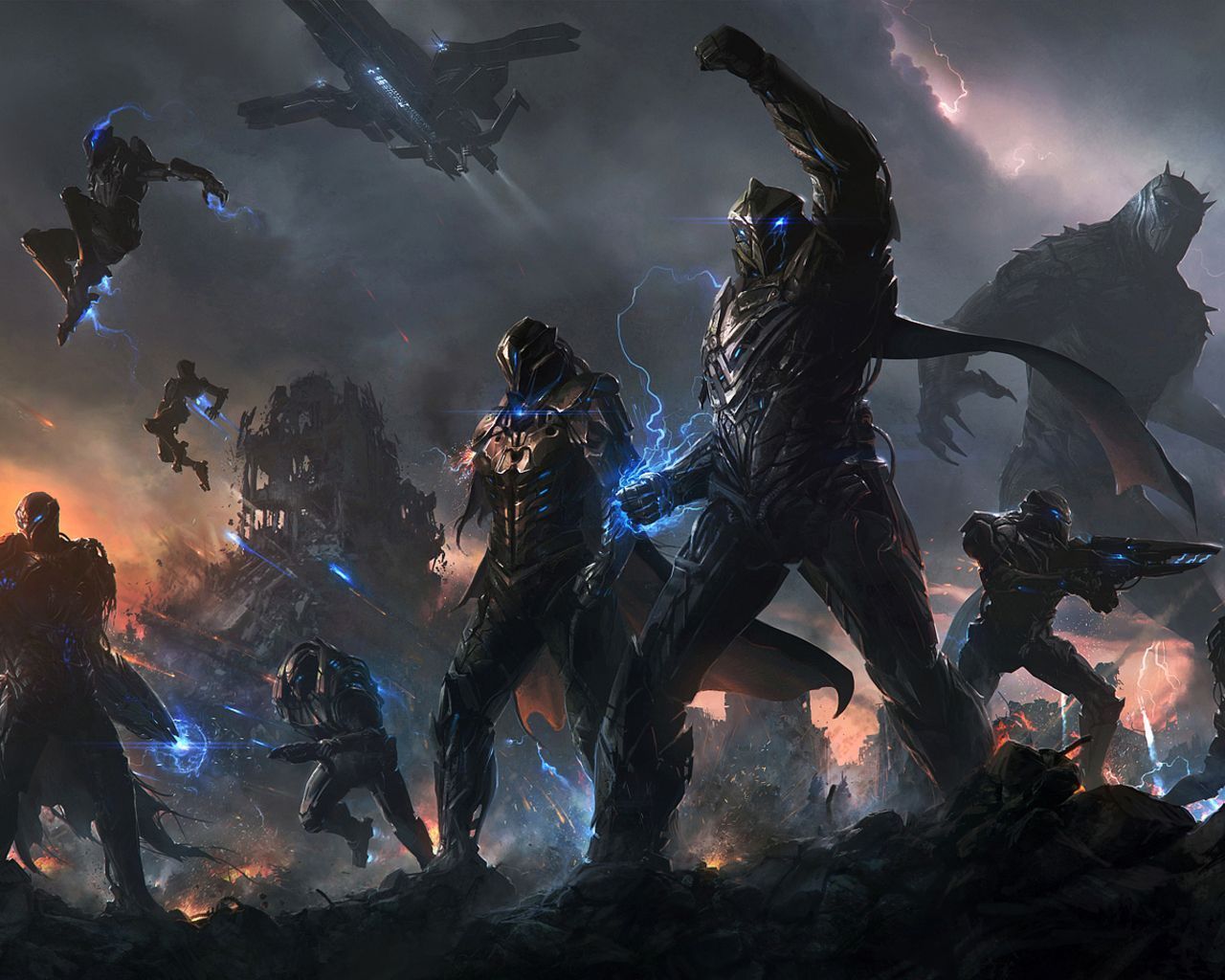 1280x1024 Soldier Scifi Future War Leader 1280x1024 Resolution HD 4k Wallpaper, Image, Background, Photo and Picture
