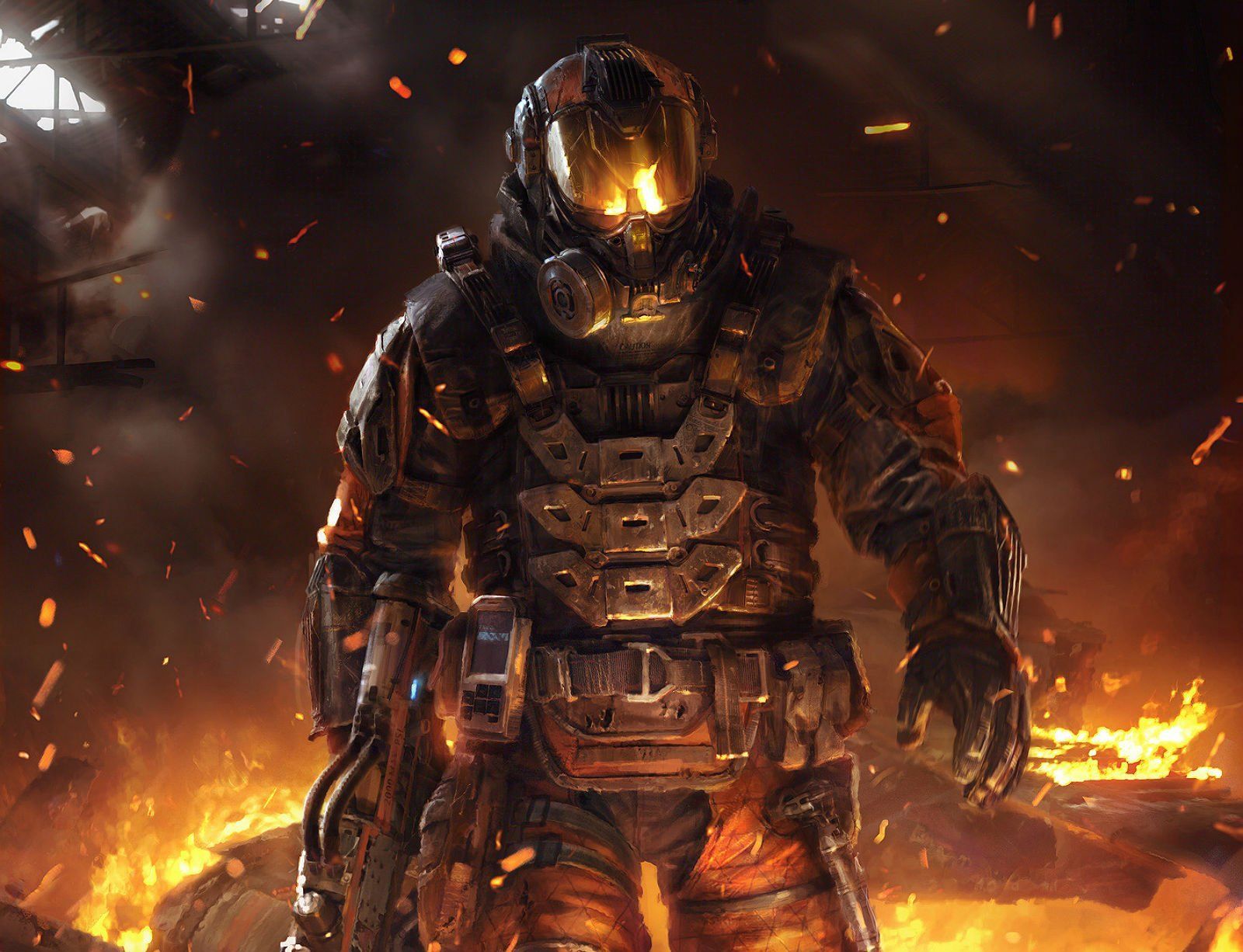 1600x1226 CALL Of DUTY Shooter War Warrior Military Action Fighting Sci Fi Futuristic Soldier Wallpaperx1226