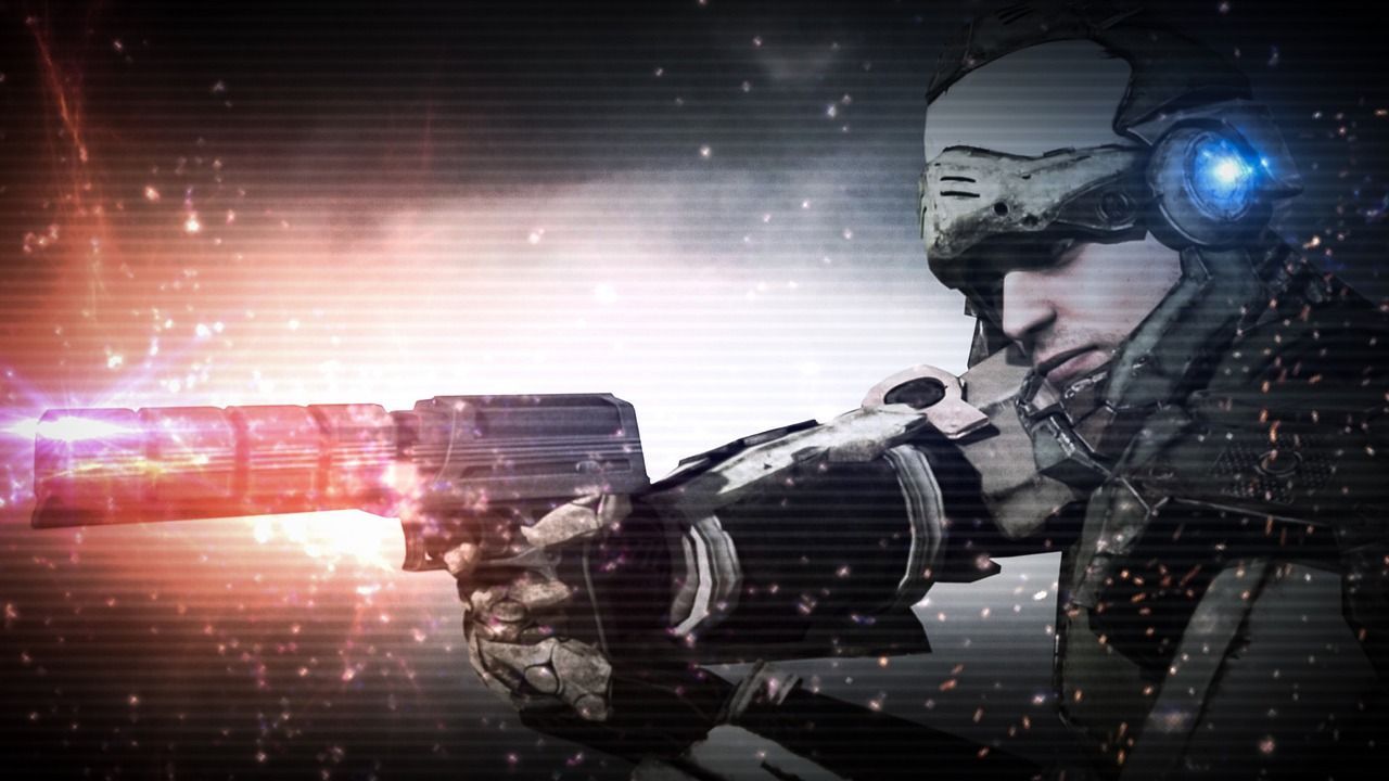 1280x720 Download Sci Fi Soldier Battle Royalty Free Stock Illustration Image