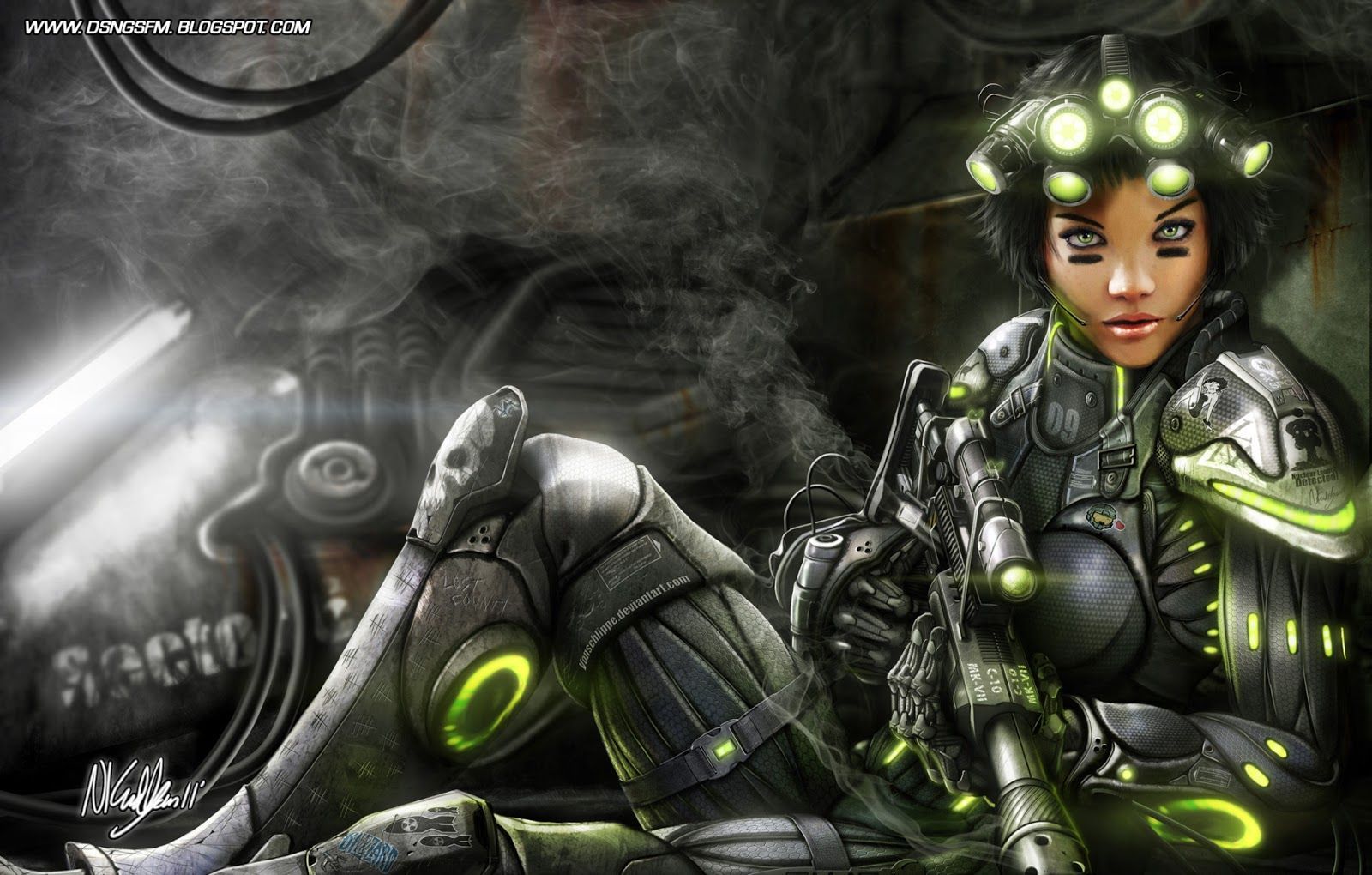 1600x1020 DSNG'S SCI FI MEGAVERSE: COOL SCI FI FUTURISTIC SOLDIERS WALLPAPERS & POSTERS!