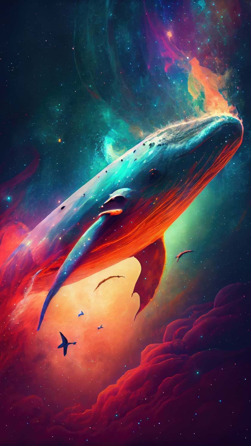 Space Whale Wallpapers - Top Free Space Whale Backgrounds - WallpaperAccess