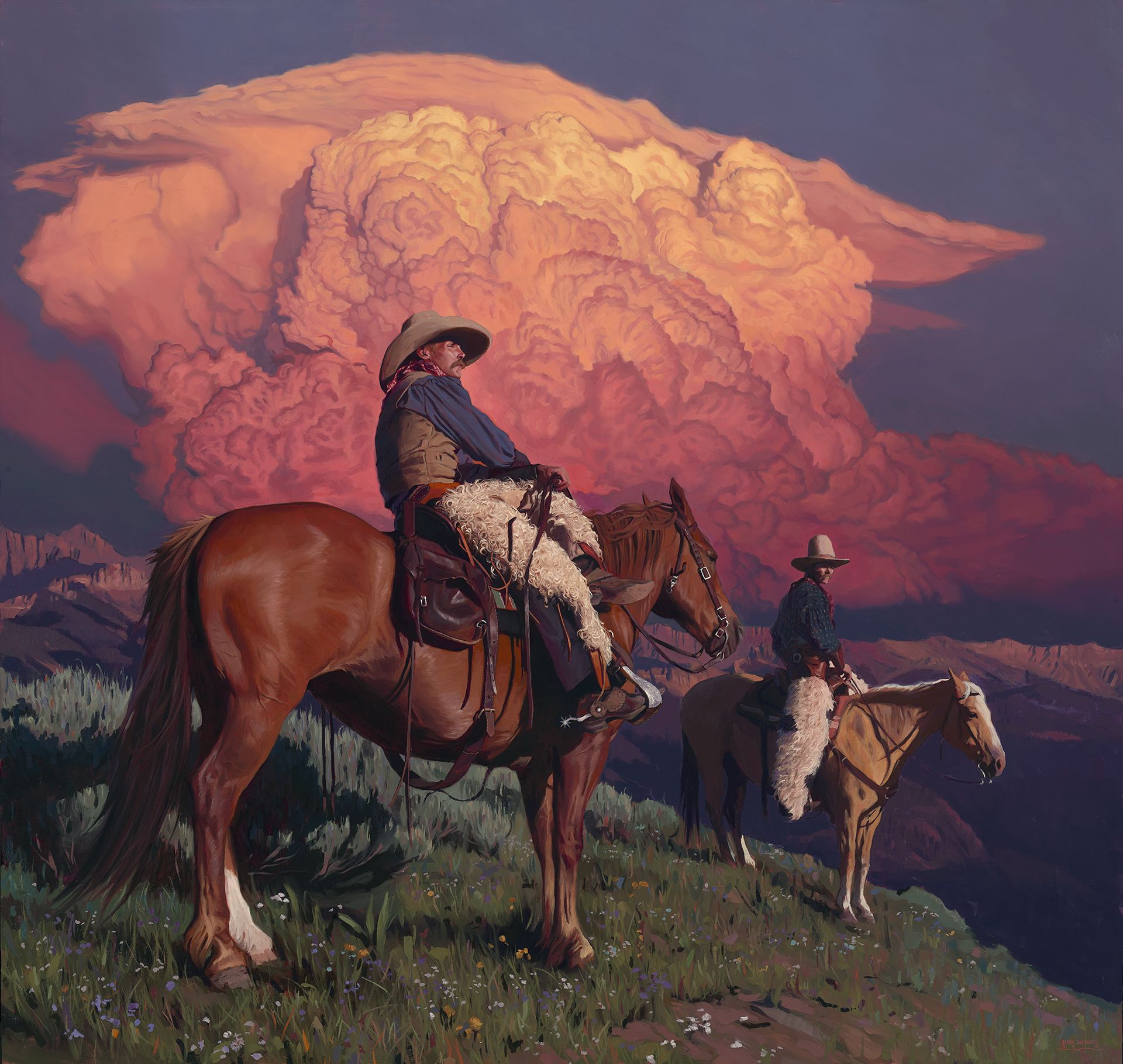 1920x1820 Mesmerized, Mark Maggiori, Oil on linen, 2019