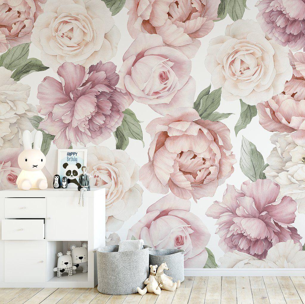 1024x1018 Peony and Rose Wallpaper