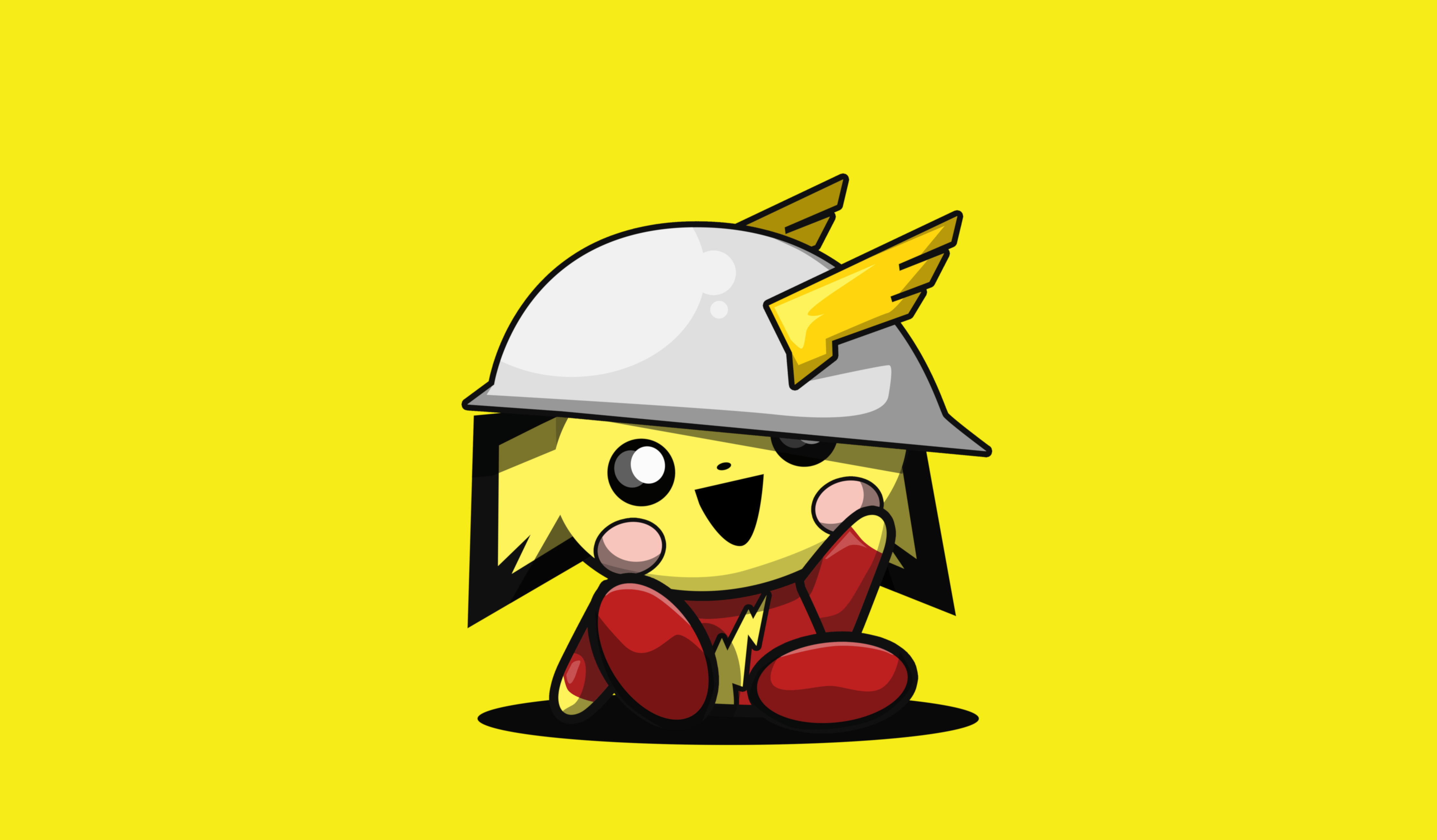 4445x2600 Pichu As Flash Jay Garrick