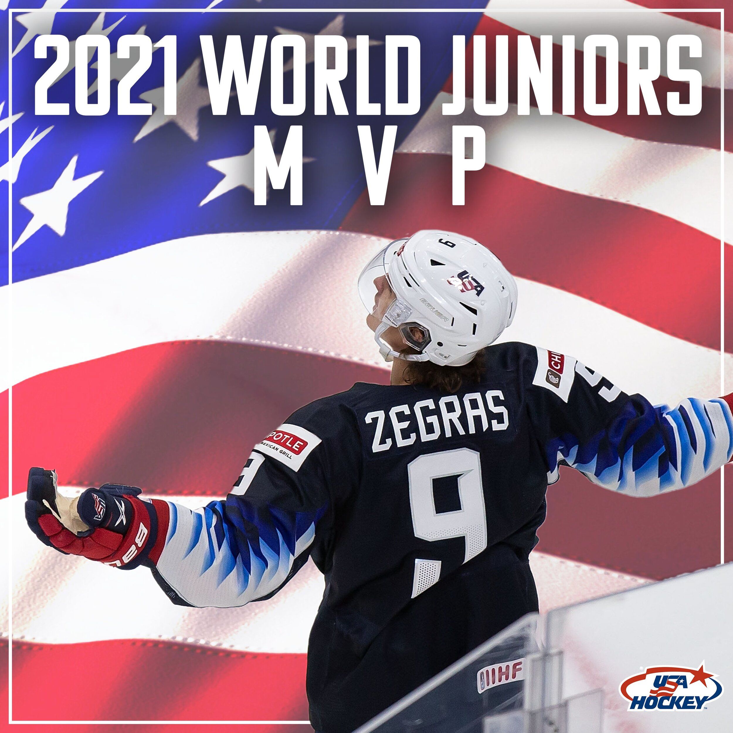 2500x2500 Trevor Zegras Led USA wins WJC Gold, Canada and Jamie Drysdale win Silver