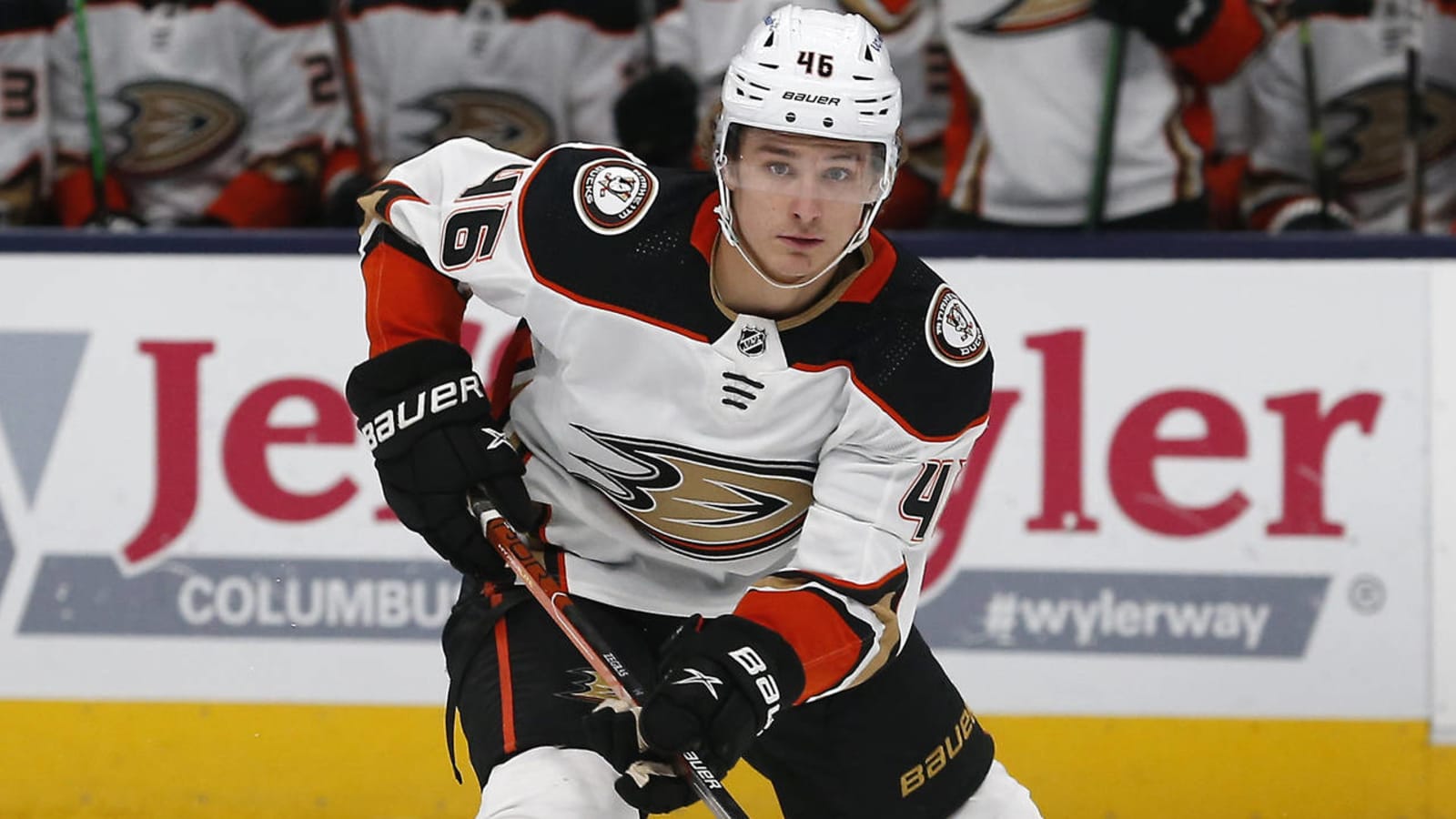 1600x900 Ducks place Trevor Zegras in COVID protocol