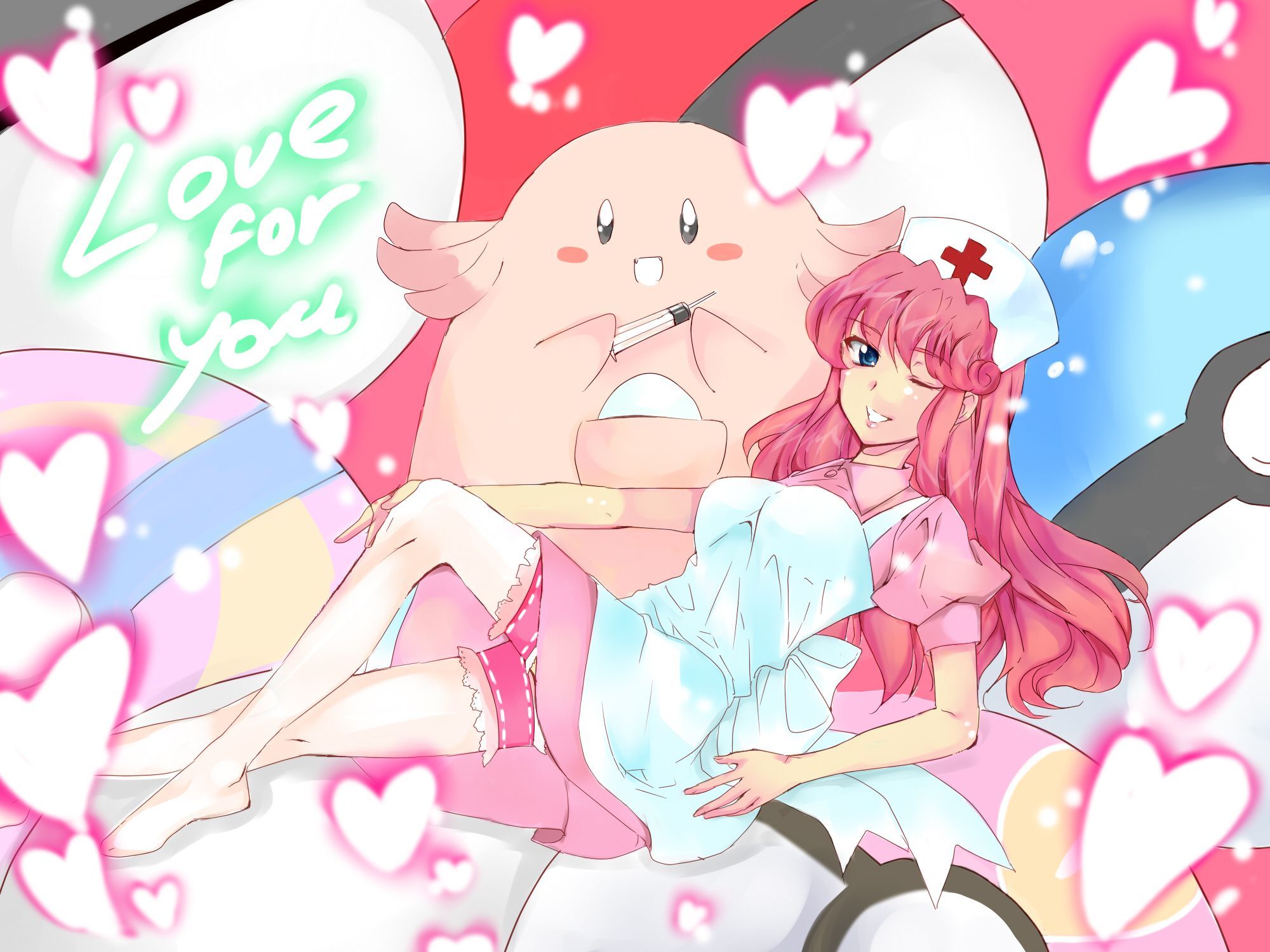 2000x1500 Chansey Pokemon Nurse Joy Pokemon Pokemon Wallpaper:2000x1500