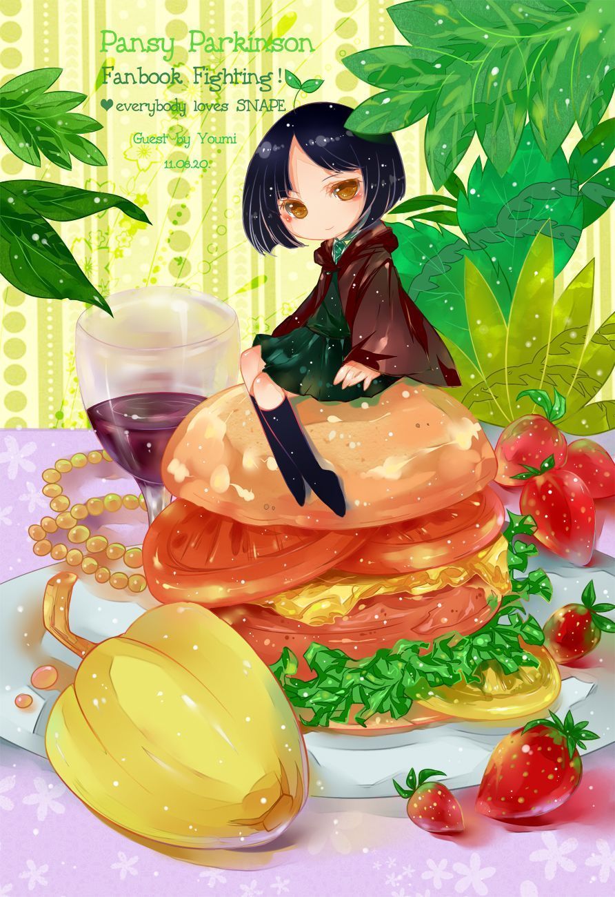892x1300 Pansy Parkinson Potter Anime Image Board