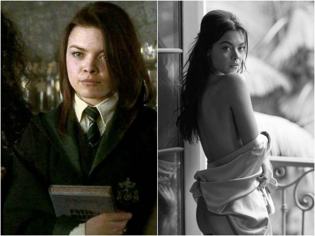 1024x768 Atriz que viveu Pansy Parkinson em 'Harry Potter' posa nua para 'Playboy'