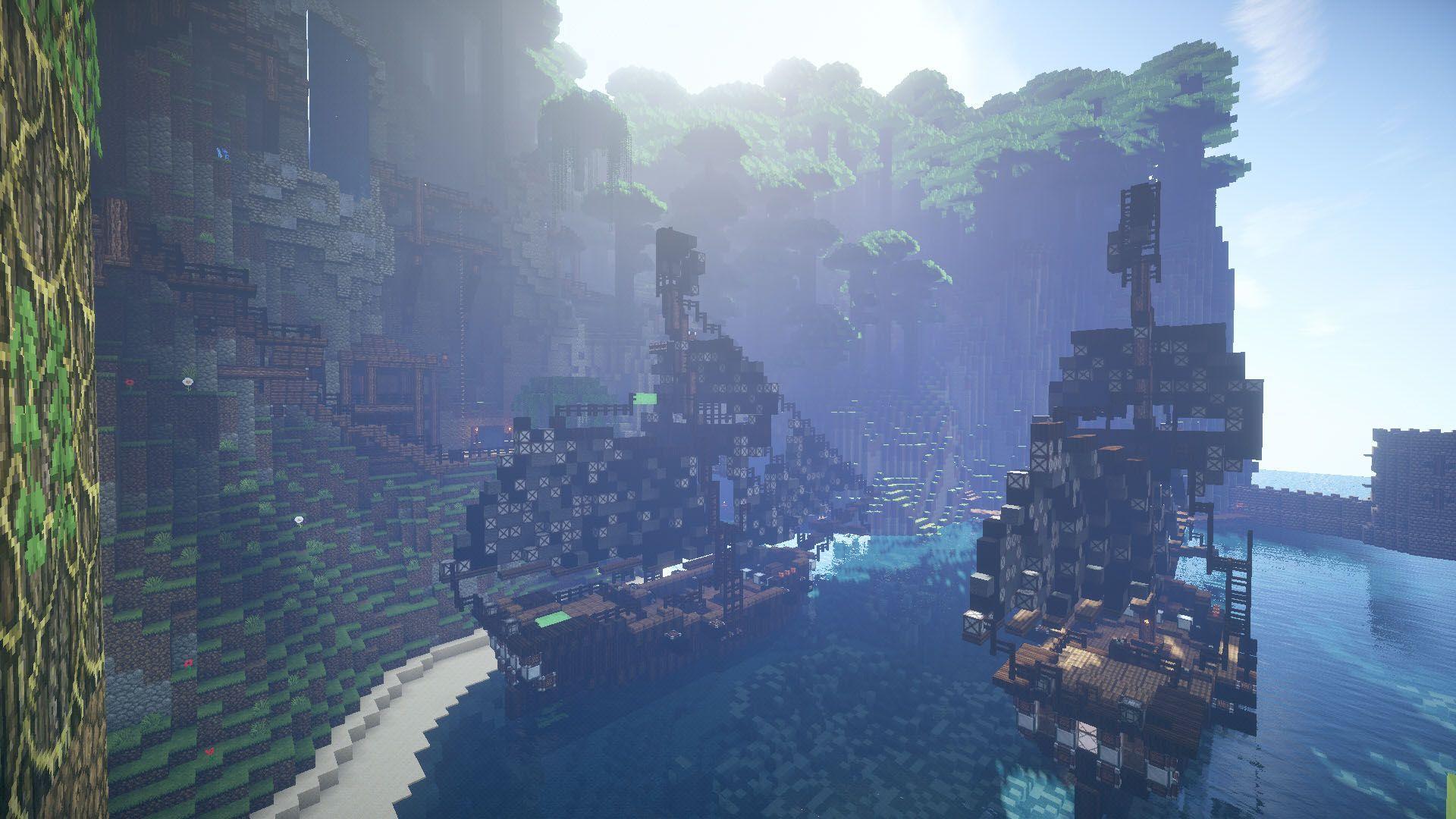 1920x1080 Minecraft Pirates of The Caribbean Wallpaper. Minecraft Wallpaper