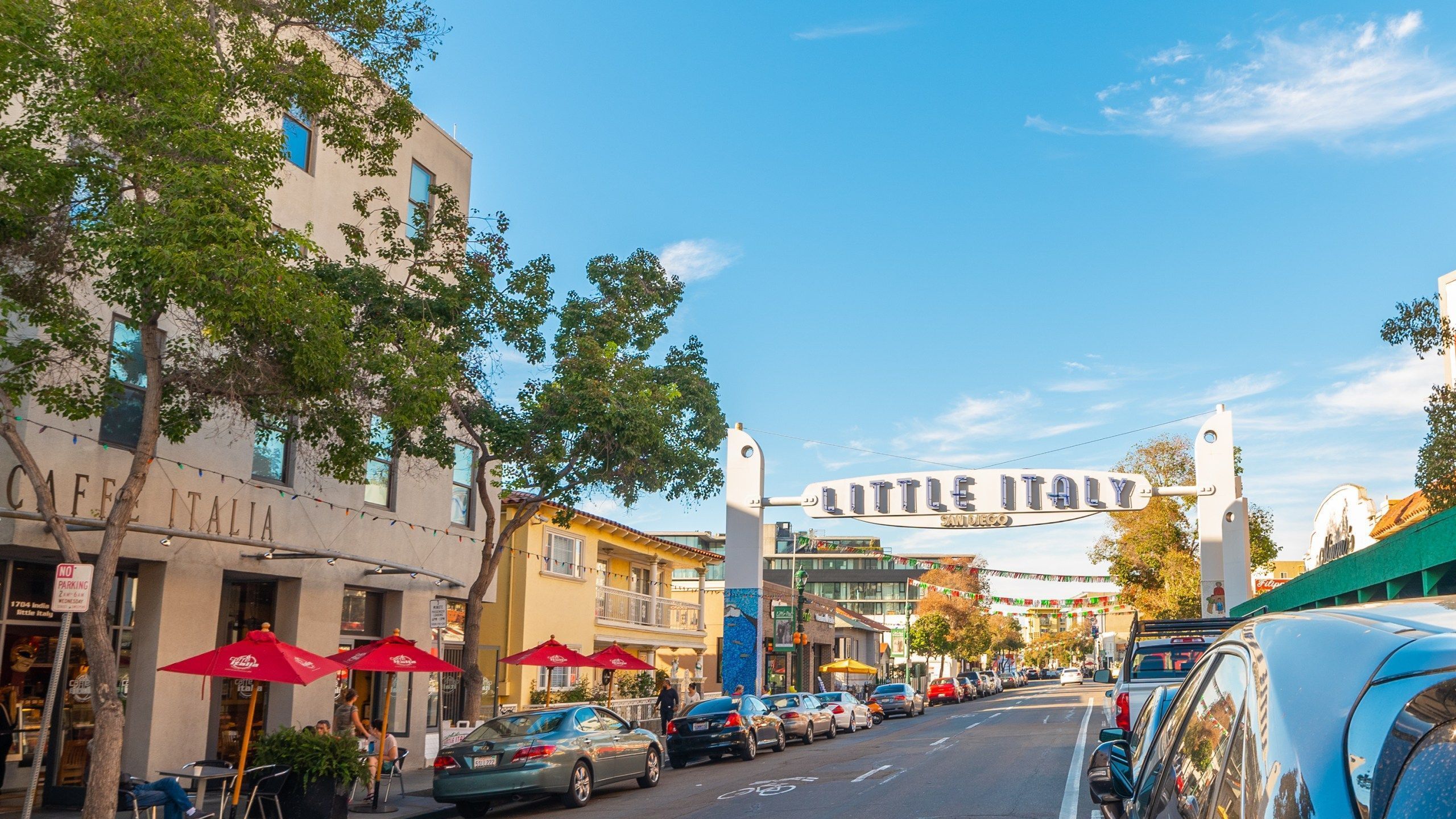 2560x1440 Things to do in San Diego: Sam the Cooking Guy hosts cookout outside Little Italy Food Hall