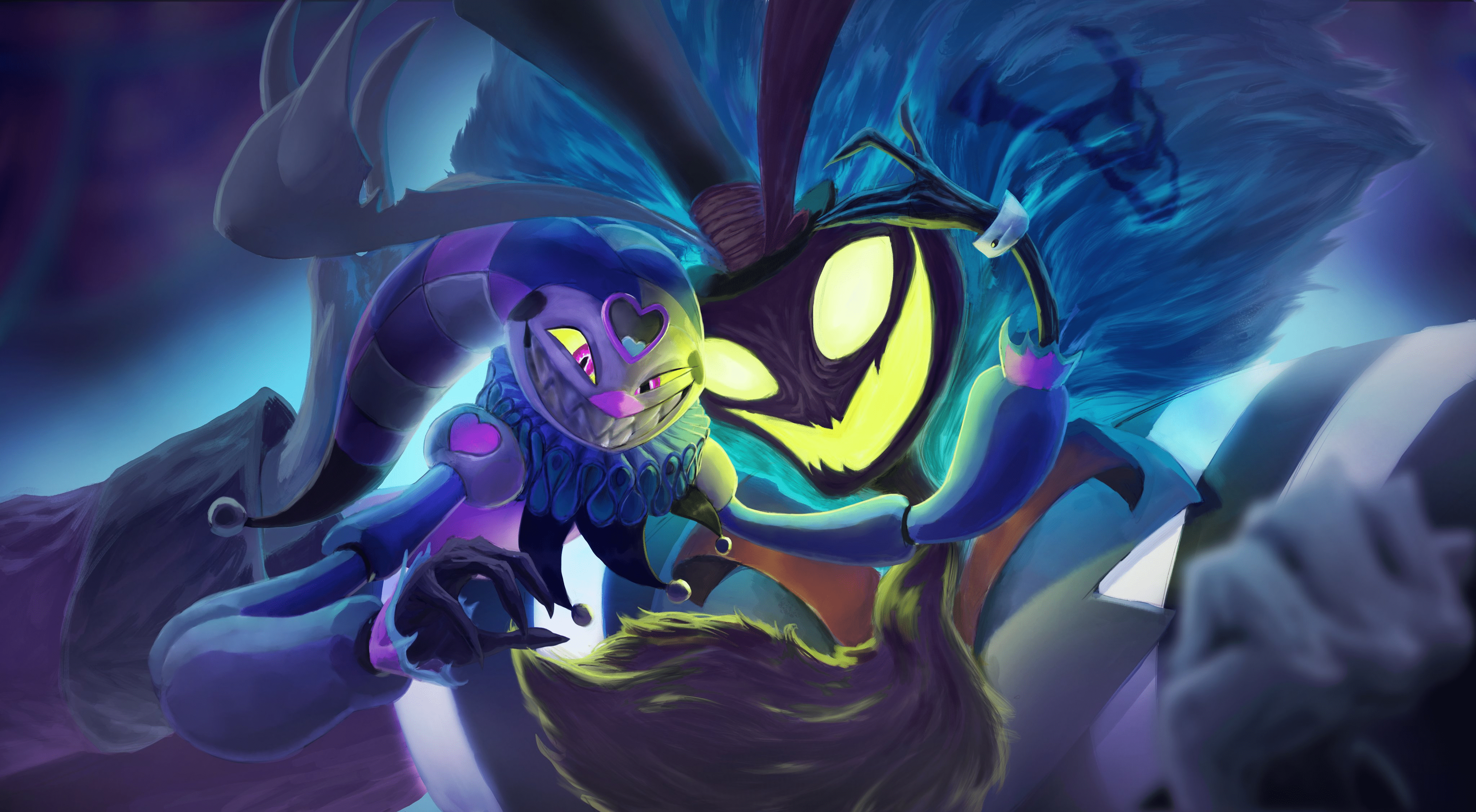 4096x2255 Asmodeus & Fizzarolli (by @morc_orc)