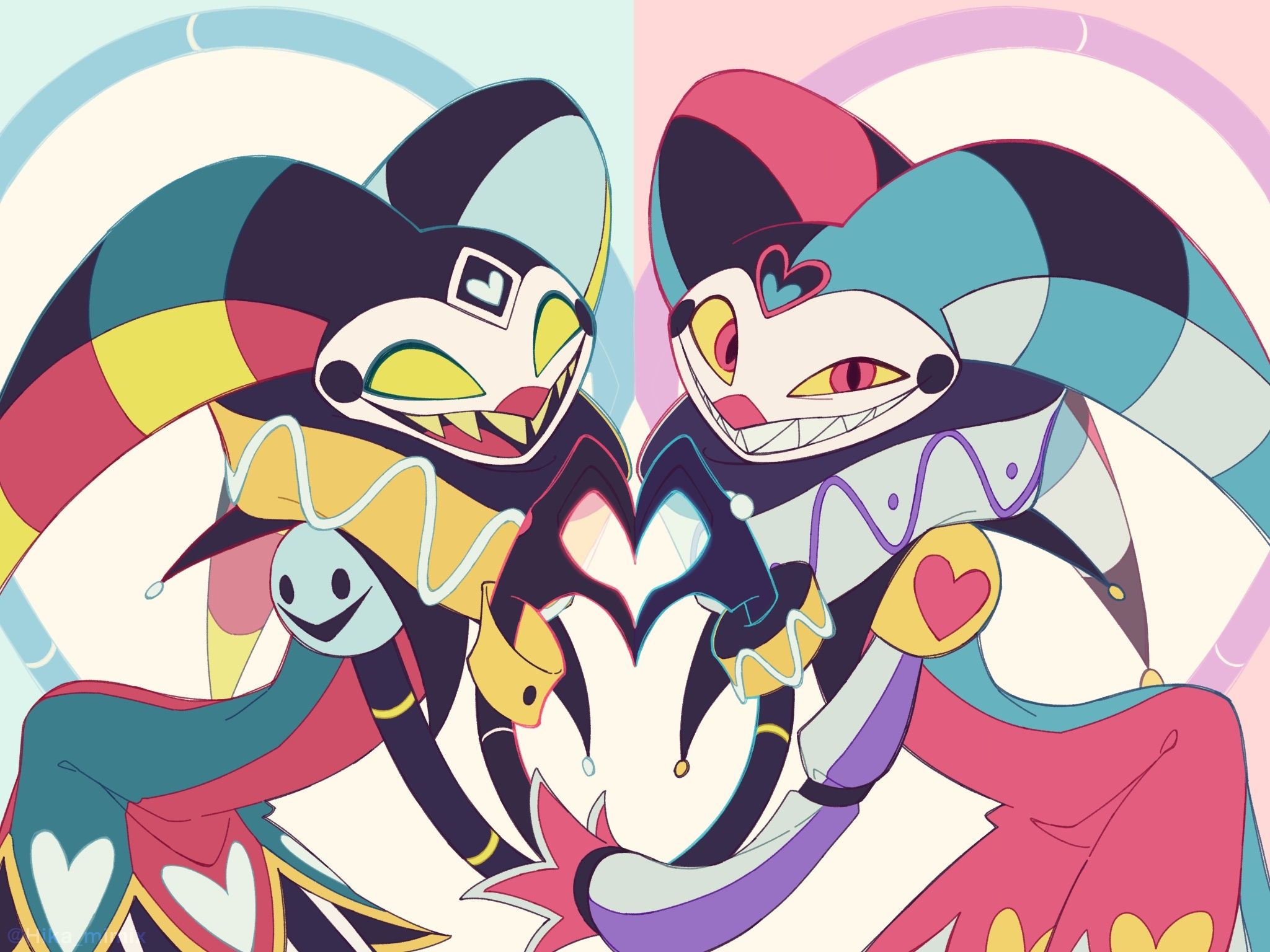 2048x1536 Helluva Boss HD, Robo Fizz (helluva Boss), Fizzarolli (Helluva Boss) Gallery HD Wallpaper