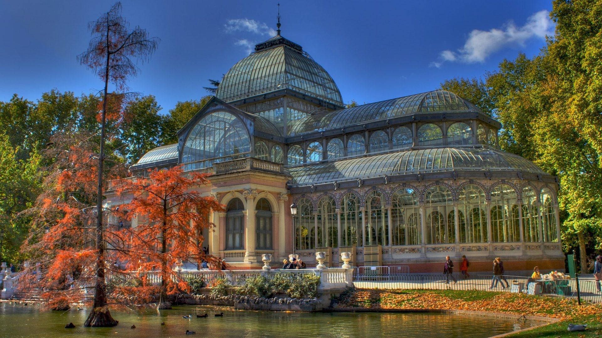 1920x1080 Download Spain Palacio De Cristal Wallpaper