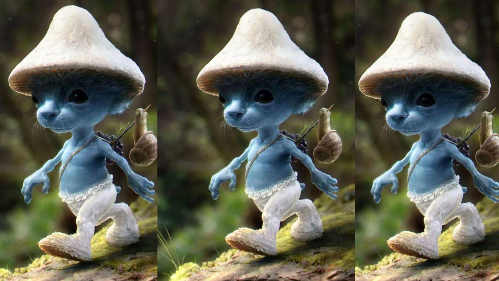 Blue Smurf Cat Wallpapers - Top Free Blue Smurf Cat Backgrounds ...