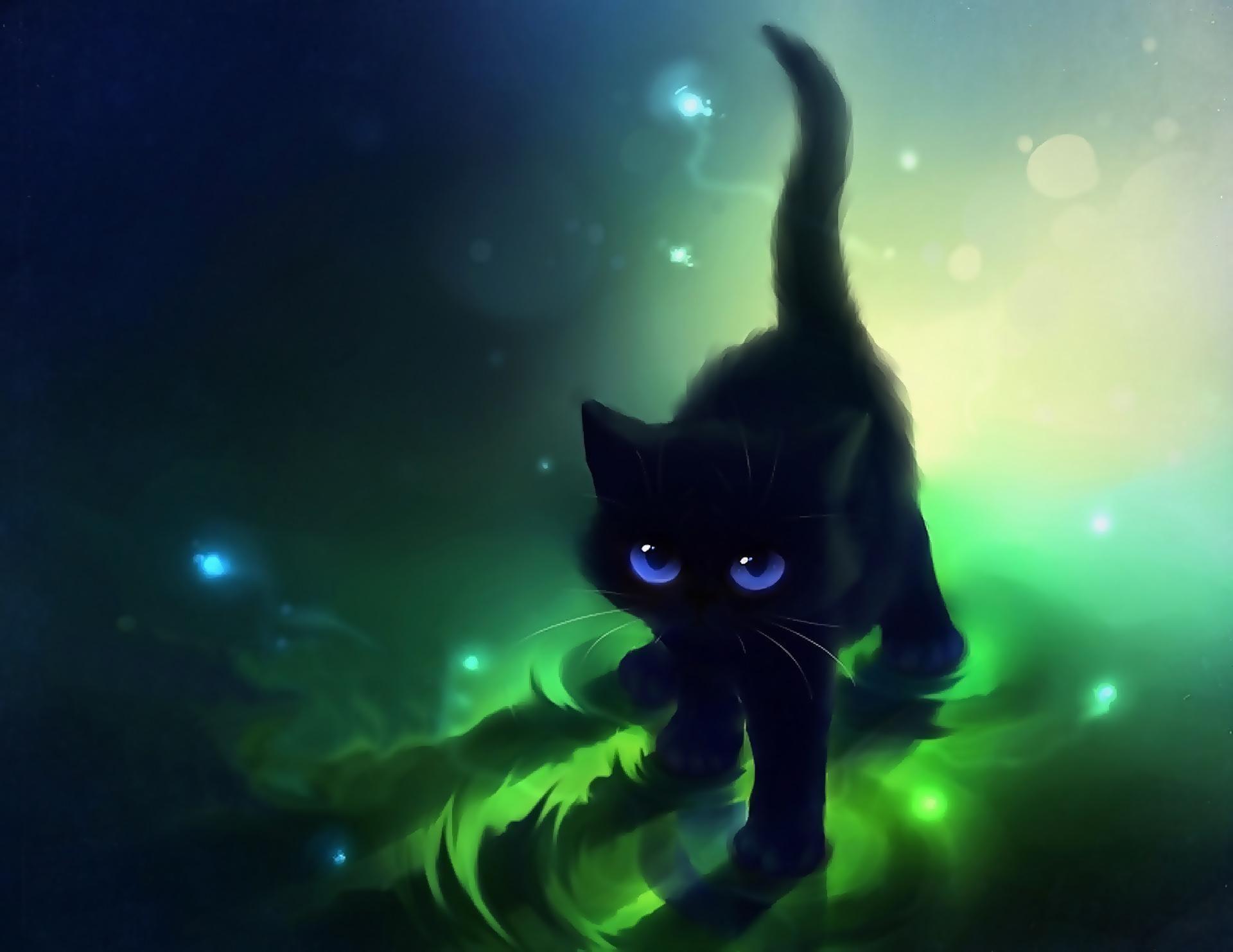 Anime Cat Wallpapers Top Free Anime Cat Backgrounds Wallpaperaccess