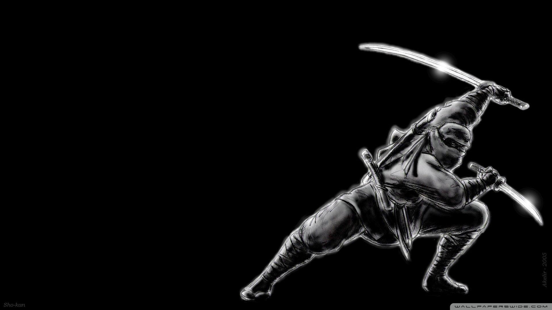 Black and White Ninja Assassin Wallpapers - Top Free Black and White ...