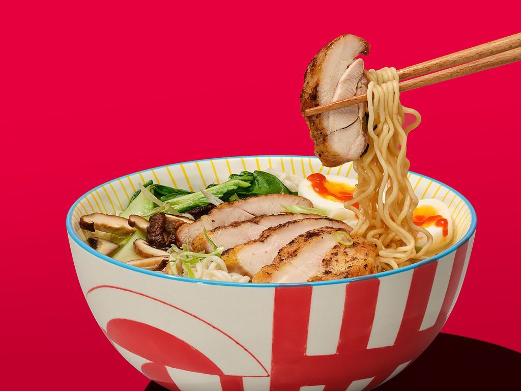 1024x768 Ramen Chicken Noodle Bowl. PERDUE®