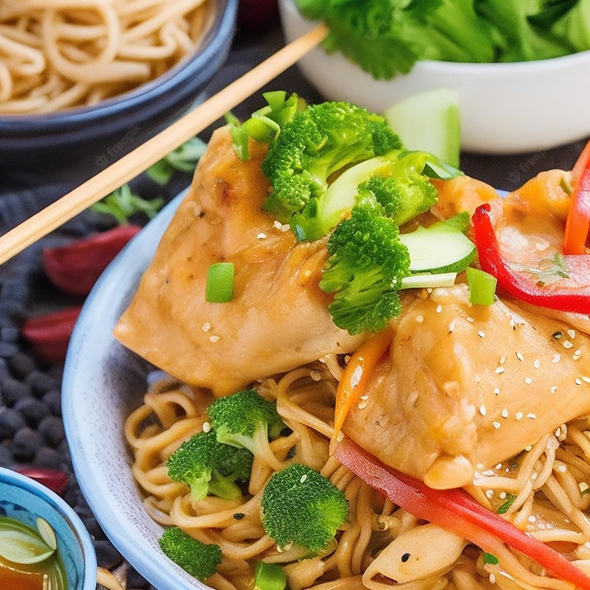 2000x2000 Chicken Noodles Image