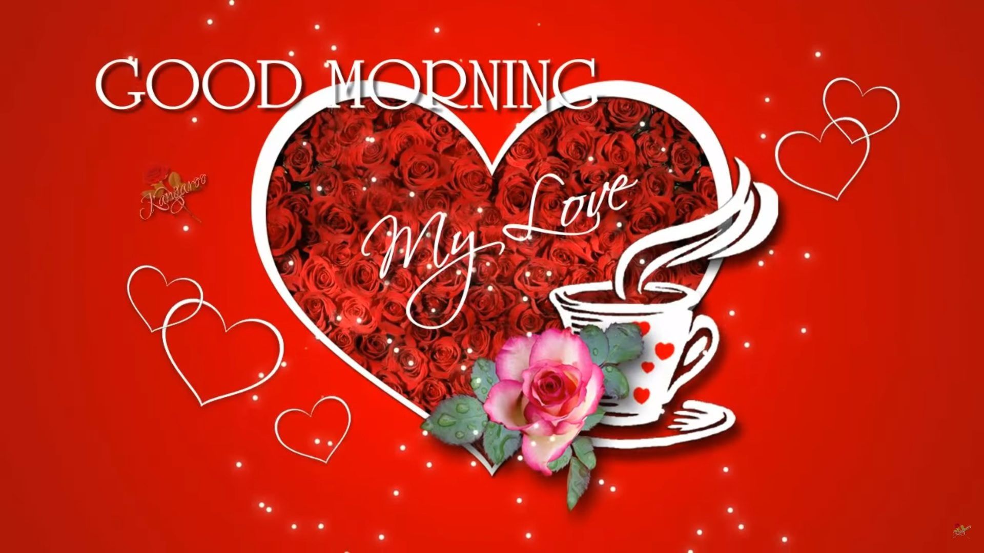 1920x1080 Good Morning My Love Wallpaper