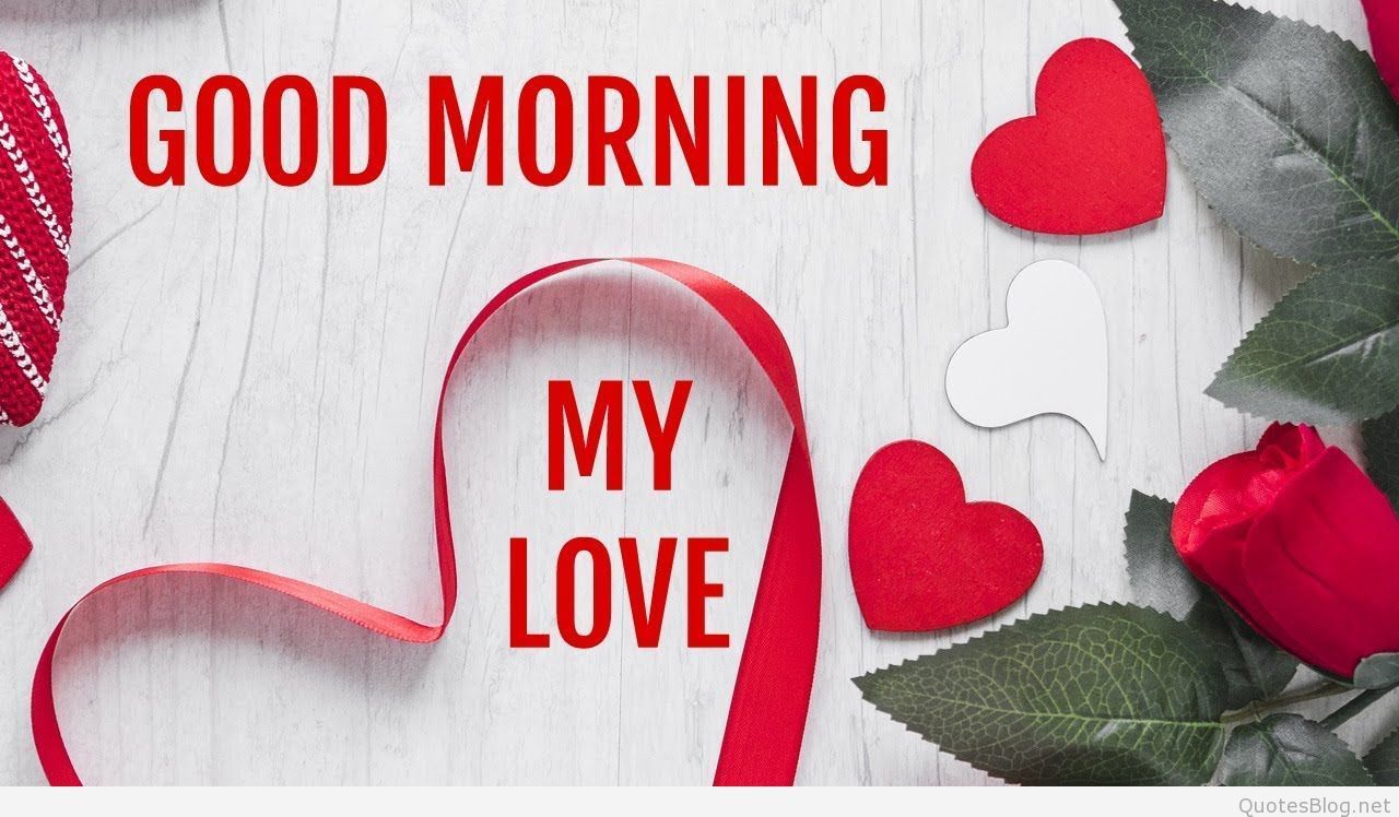 1280x748 Good Morning My Love Wallpaper