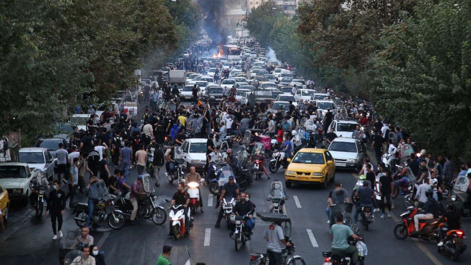1600x900 Iranian women drive protests targeting regime after suspicious death of Mahsa Amini