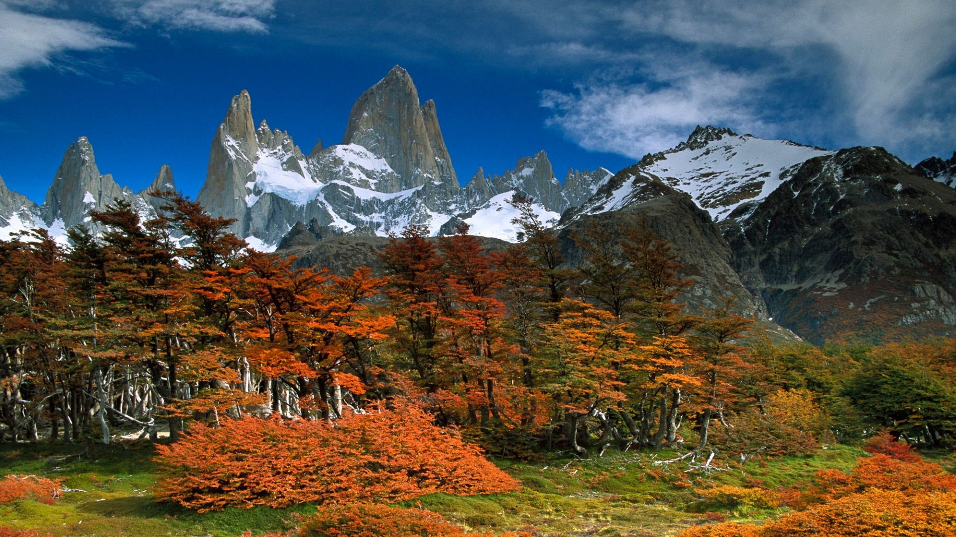 1920x1080 Nature Mount Fitz Roy HD Wallpaper