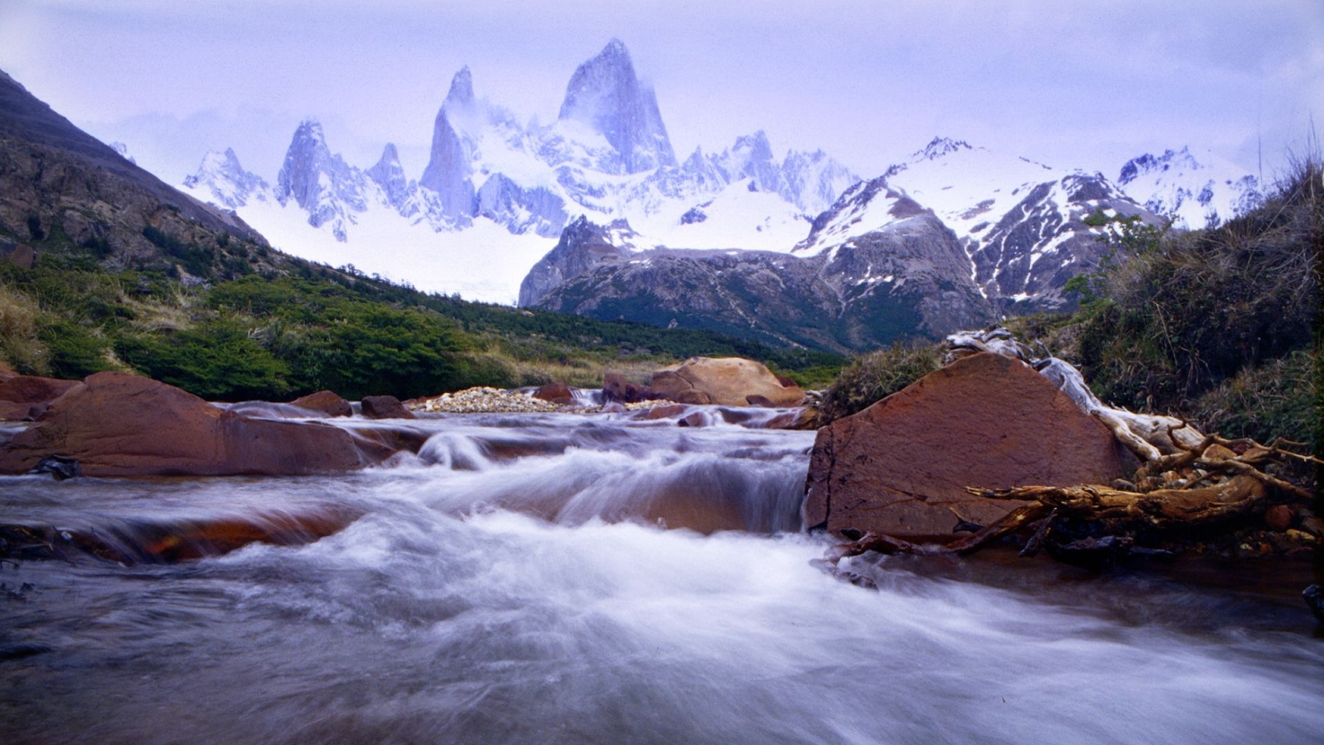 1920x1080 Nature Mount Fitz Roy HD Wallpaper