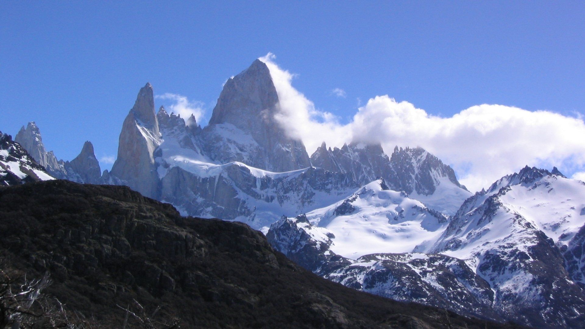 1920x1080 Mount Fitzroy Patagonia Argentina HD Wallpaper 116024