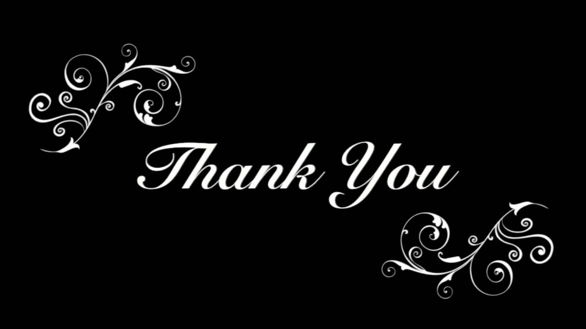 1920x1080 Download Script Font To Say Thanks For Watching Wallpaper