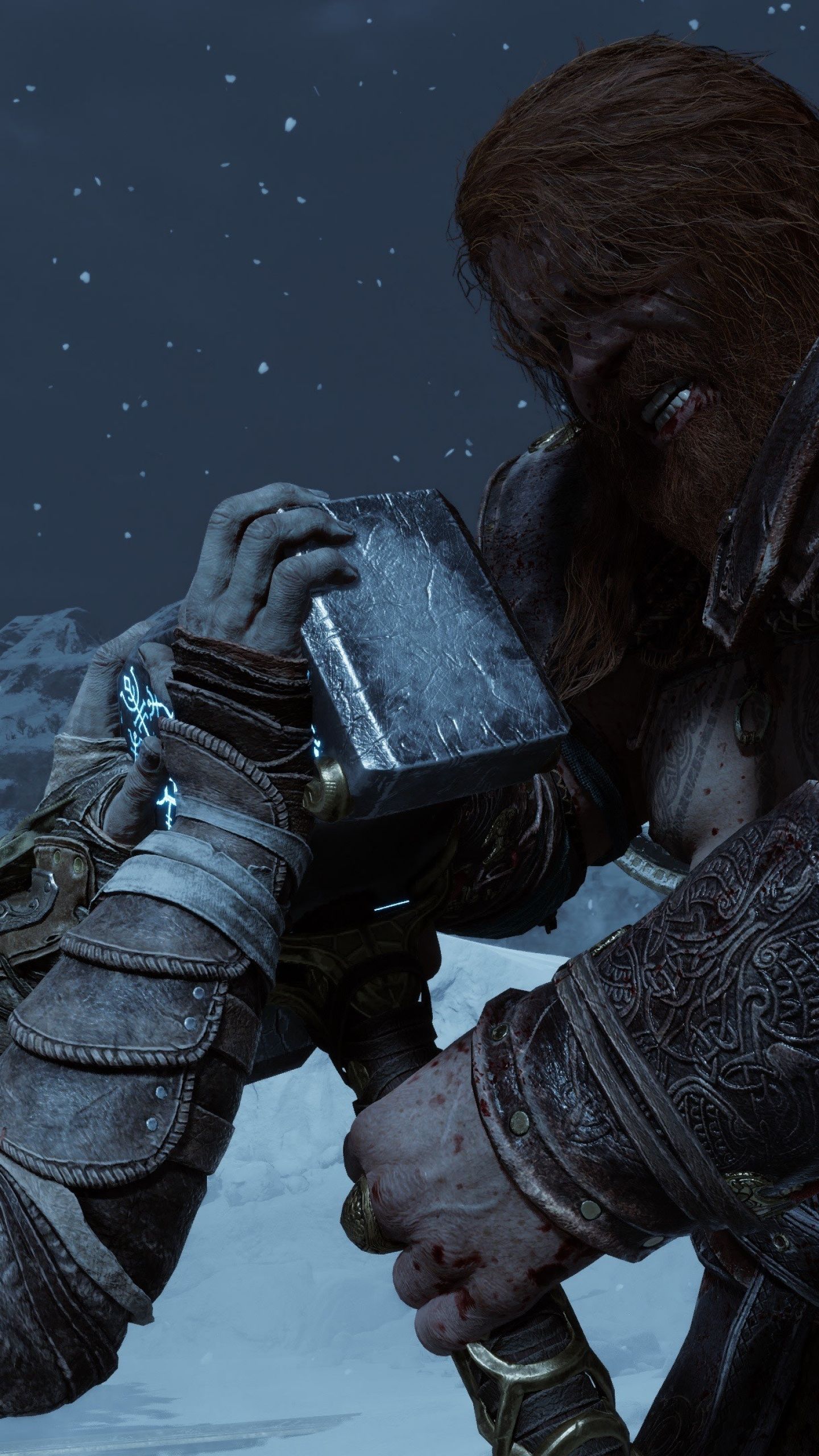 1440x2560 Kratos vs Thor Wallpaper 4K, Boss Fight, Kratos, Thor