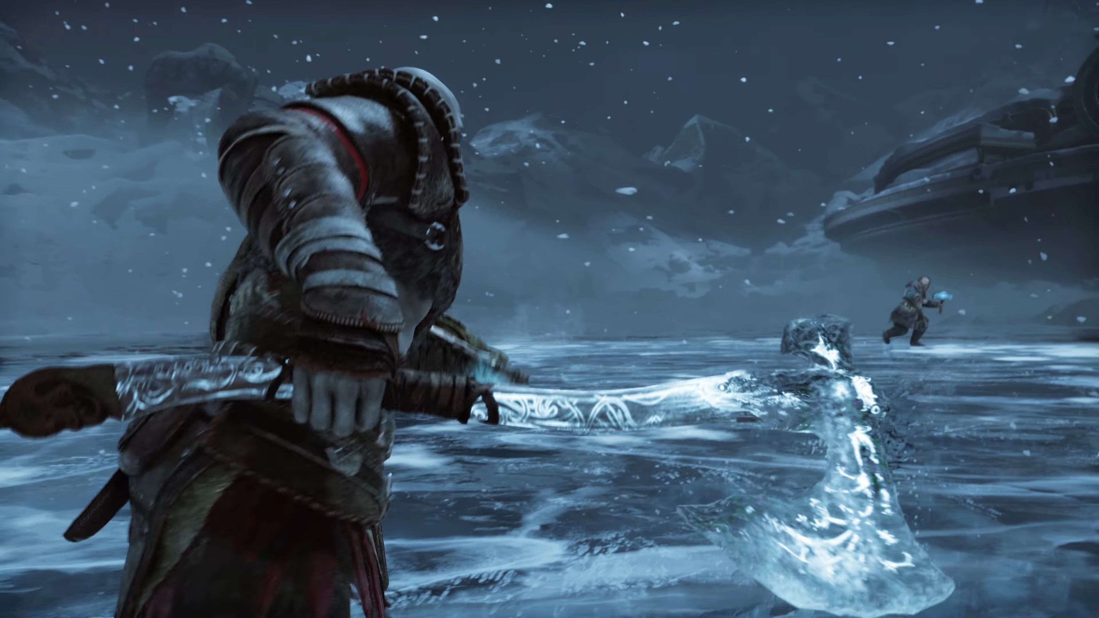 3840x2160 The Art of God of War on X: Kratos vs Thor⚡ #GodofWarRagnarok / X