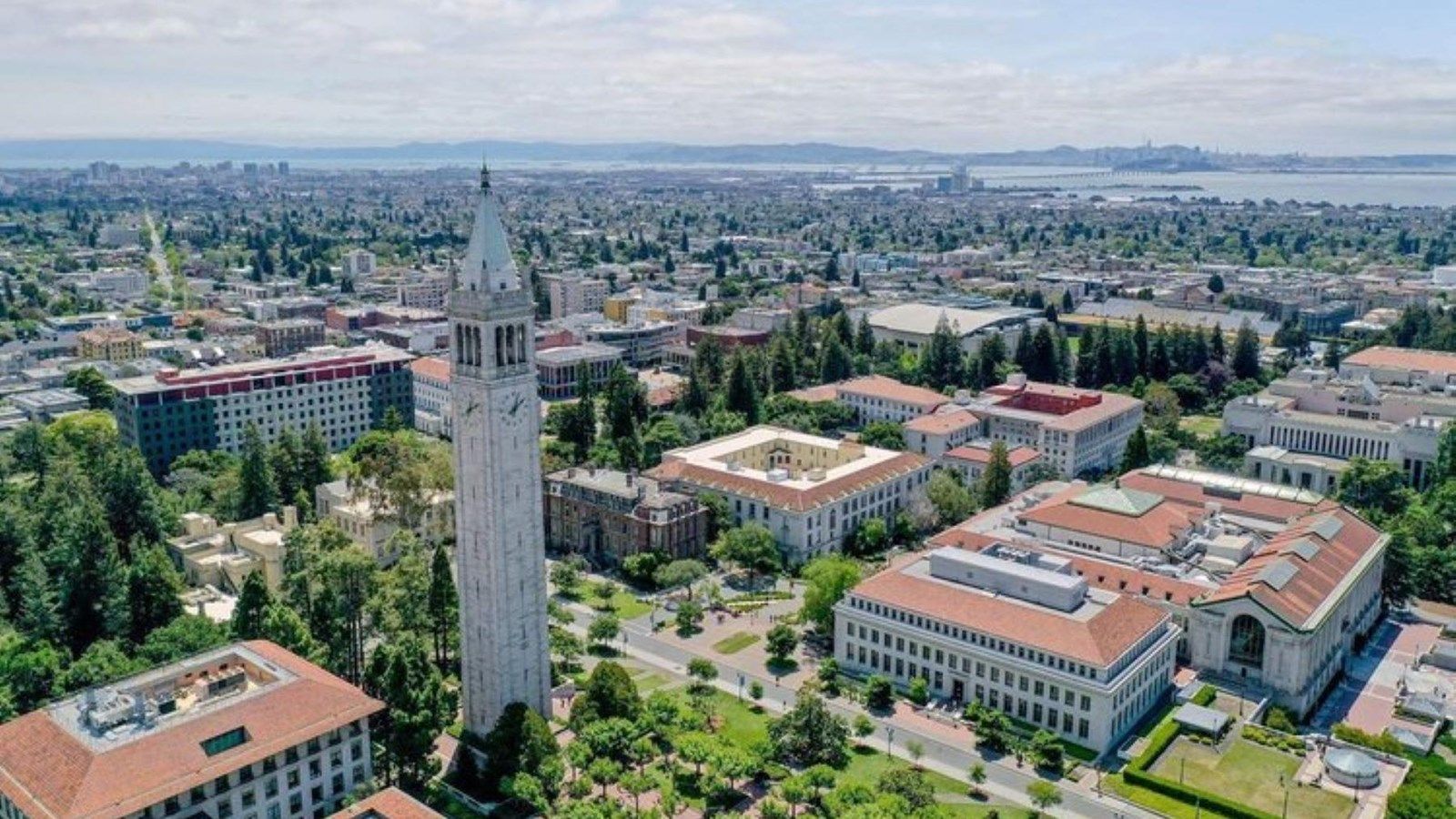 Беркли Калифорния. Беркли город. Berkeley University of California Campus. UC view.