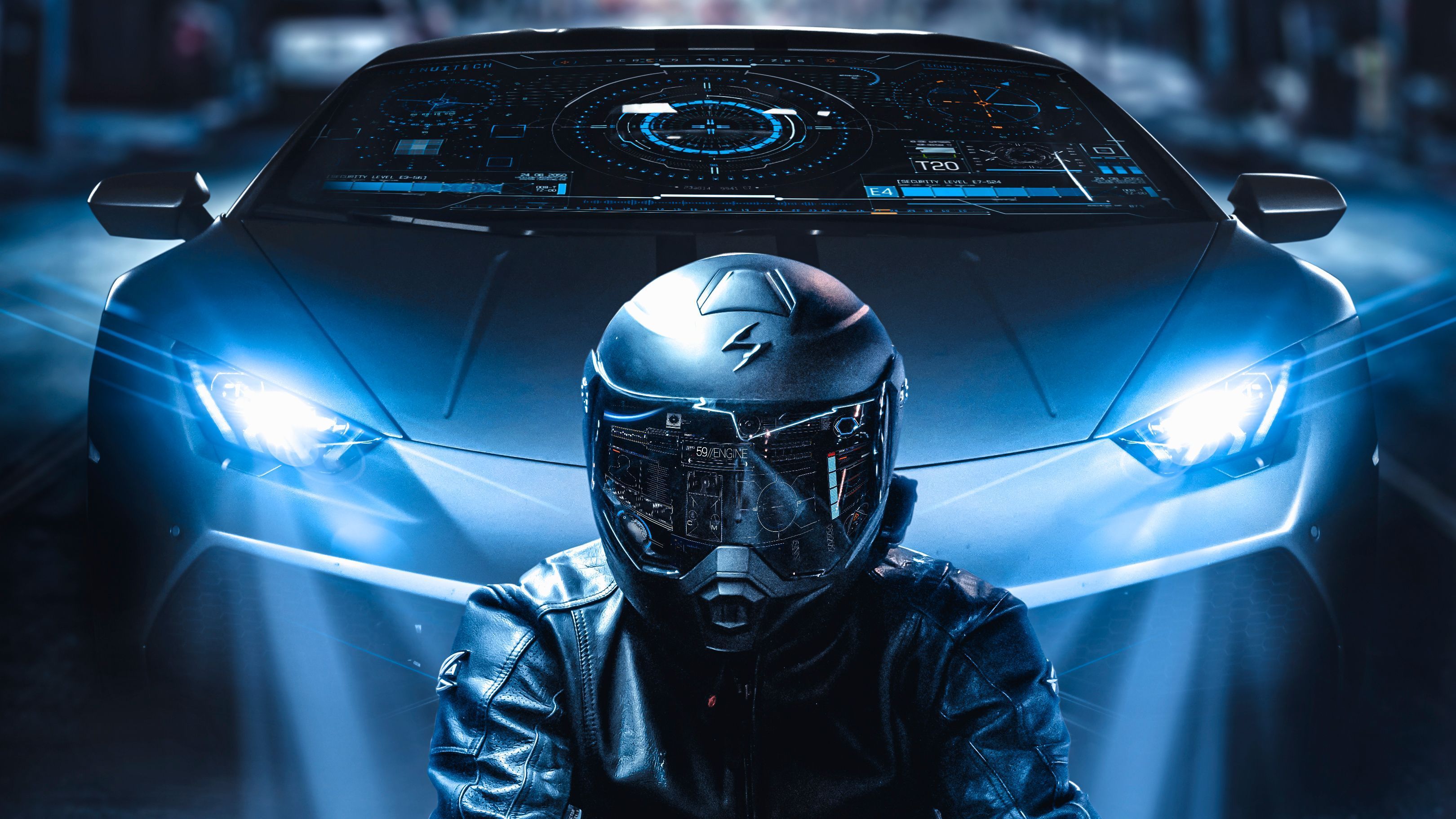 3240x1822 Scifi Biker Lamborghini 4k Wallpaper, HD Bikes Wallpaper, 4k Wallpaper, Image, Background, Photos and Picture