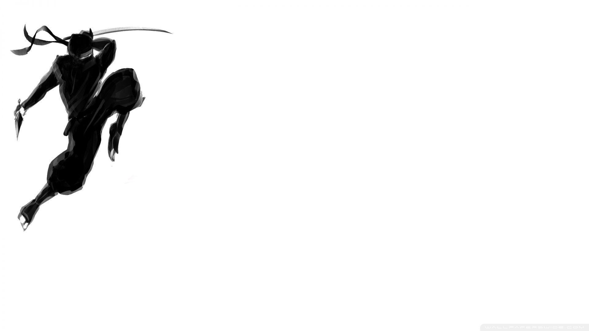 Black and White Ninja Assassin Wallpapers Top Free Black and White