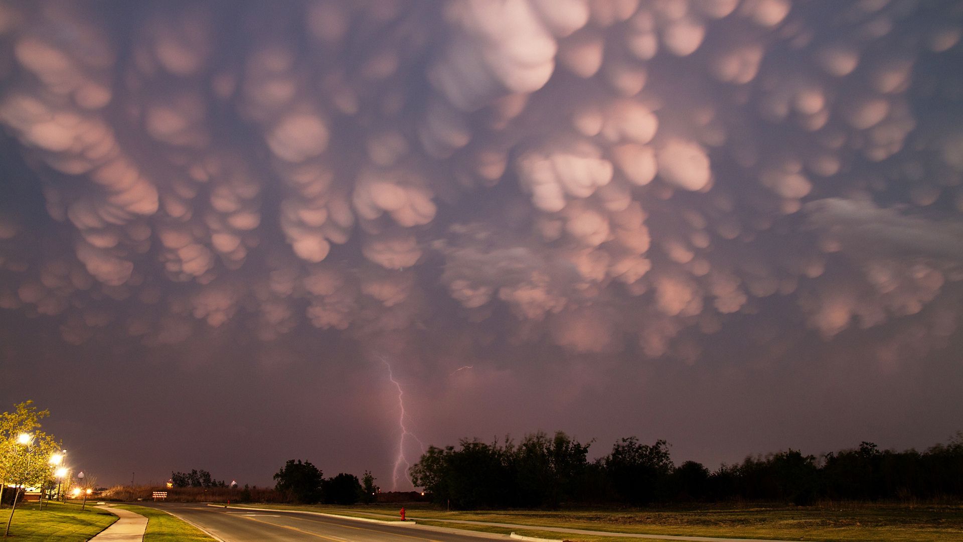 1920x1080 1920x1080 Clouds mammatus, thunderclouds, cumulus, thunderstorm