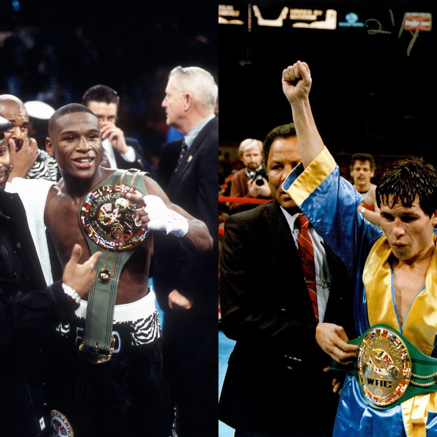 1400x1400 Fantasy Matchup: Floyd Mayweather vs Julio Cesar Chavez, who wins? Left Hook